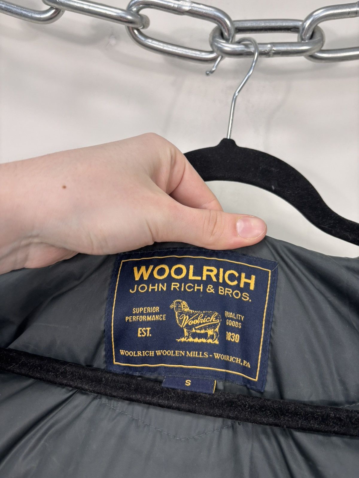 Woolrich Woolen Mills Woolrich Women’s Black Ramar Cloth Arctic Parka Jacket Coat Size S / US 4 / IT 40 - 17 Thumbnail