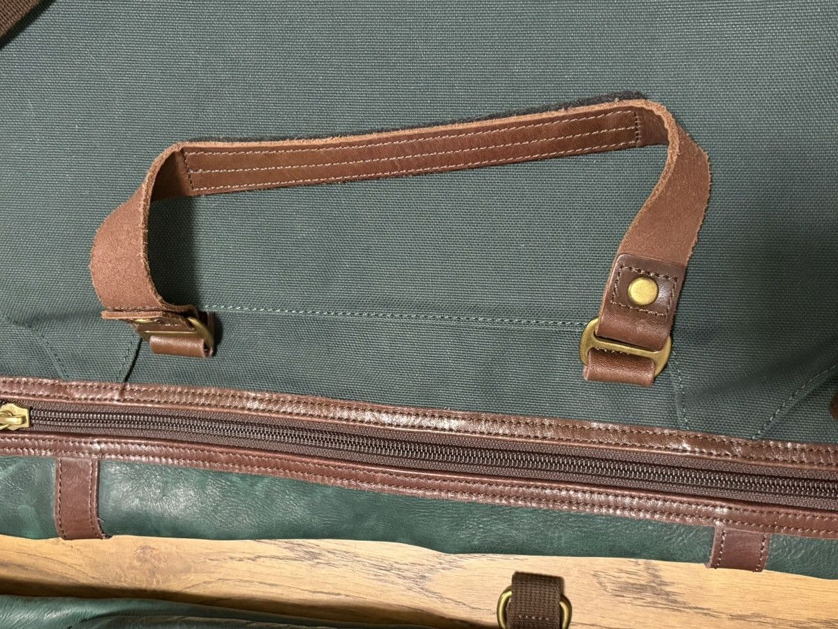 MasterPiece Master-Piece green/brown genuine leather messenger satchel Size ONE SIZE - 6 Thumbnail