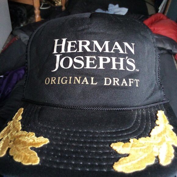 Other DS Vintage Herman Joseph's Original Draft Snap Trucker Hat Size ONE SIZE - 2 Thumbnail