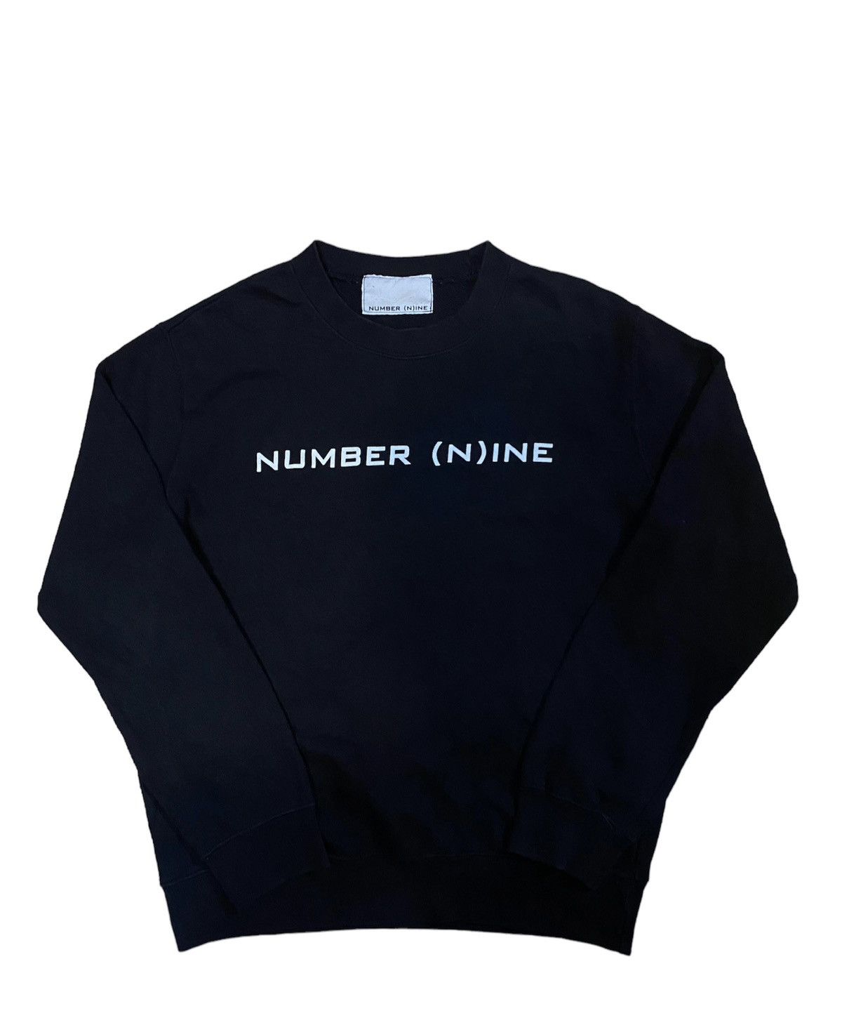 image of Number (N)Ine Number Nine Sweatshirt in Black, Women's (Size Small)