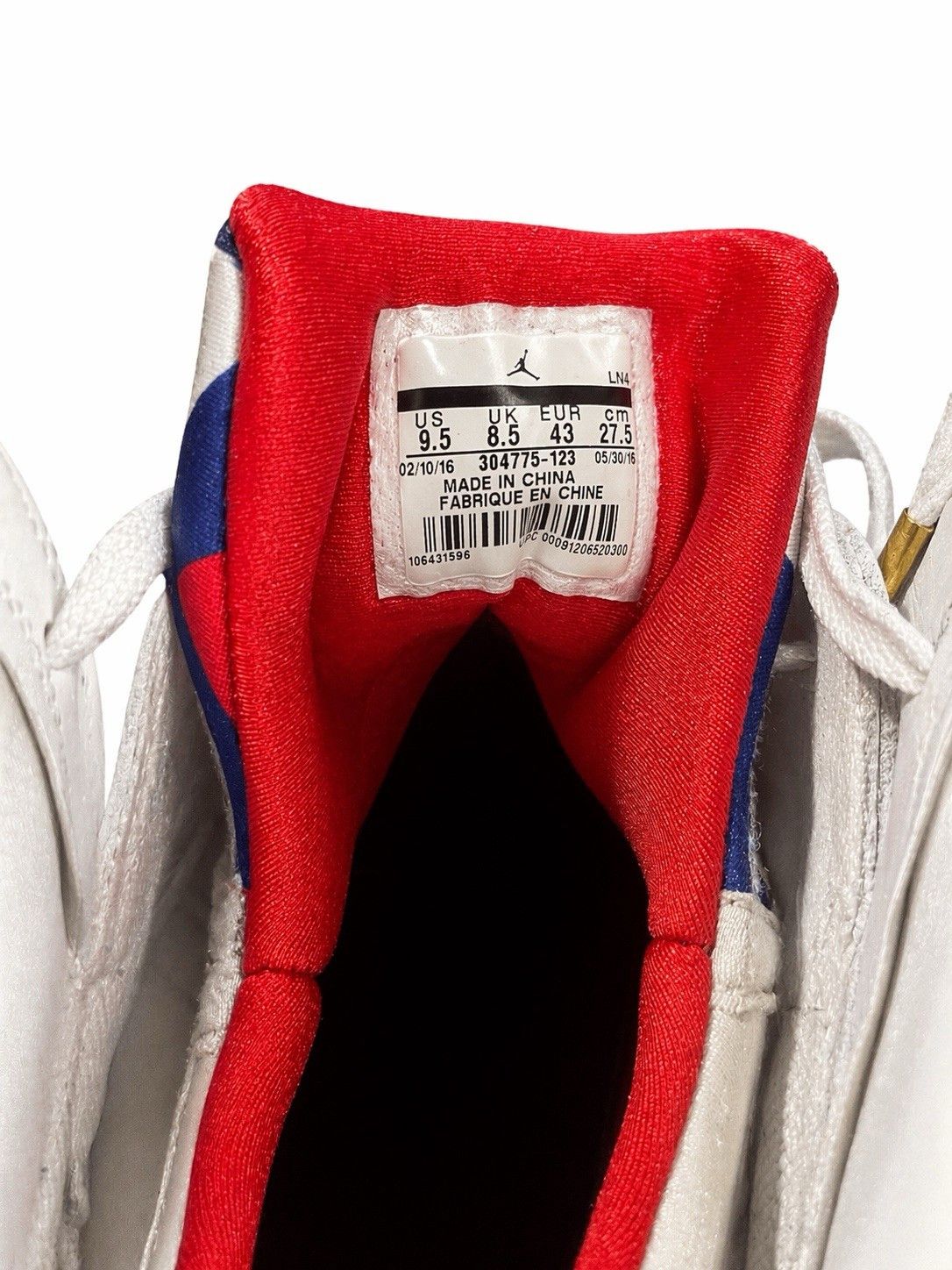 Jordan Brand Air Jordan 7 Tinker Alternate Olympic SZ 9.5 Size US 9.5 / EU 42-43 - 4 Thumbnail