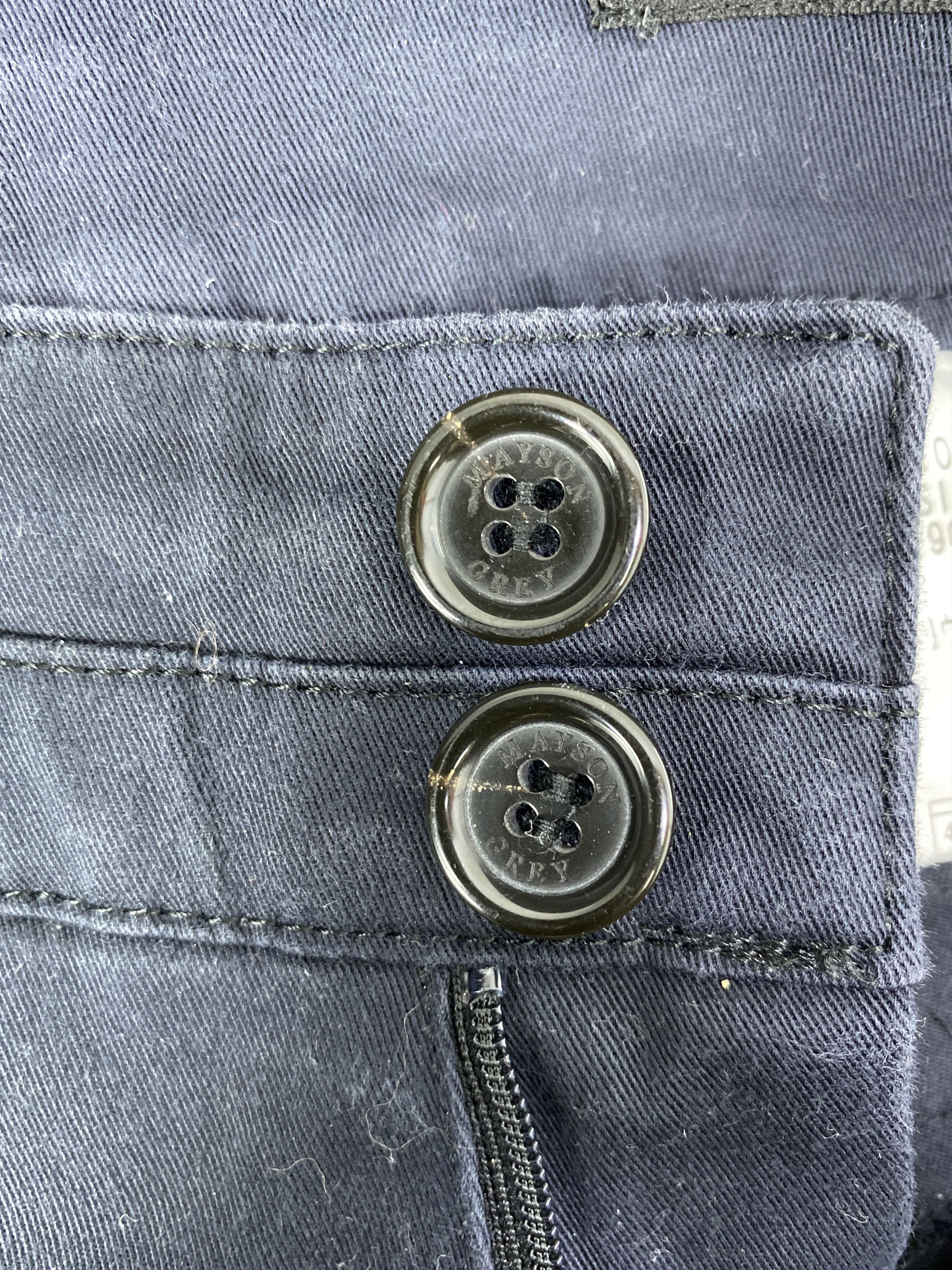 Japanese Brand Mayson Grey pants - J1081 Size 27" / US 4 / IT 40 - 8 Thumbnail