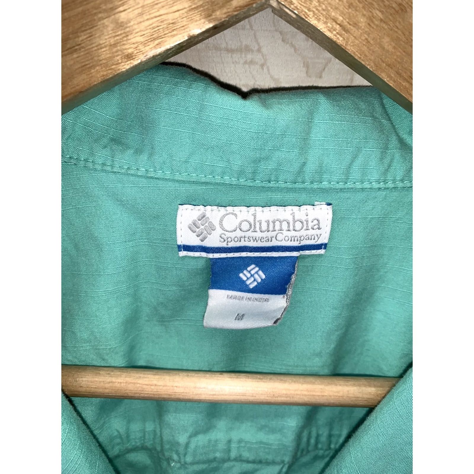 Altea Columbia Shirt Teal Short Sleeve Button Up Women M XS? Not Applicable Size M / US 6-8 / IT 42-44 - 2 Thumbnail