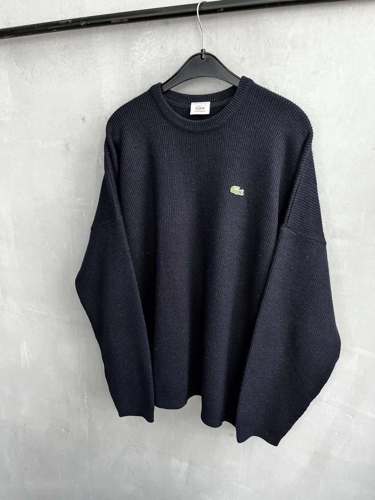 Lacoste × Vintage Lacoste oversize sweater vintage Size US XL / EU 56 / 4 - 4 Thumbnail