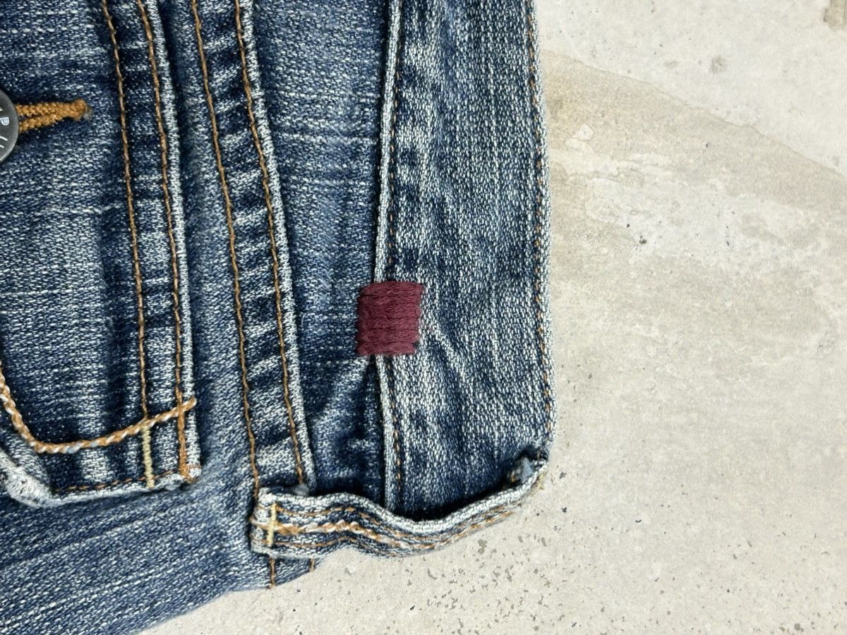 GOSTAR DE FUGA Vintage Puka Flare Carpenter Jean Double Pocket Utility Styl Size US 32 / EU 48 - 16 Thumbnail