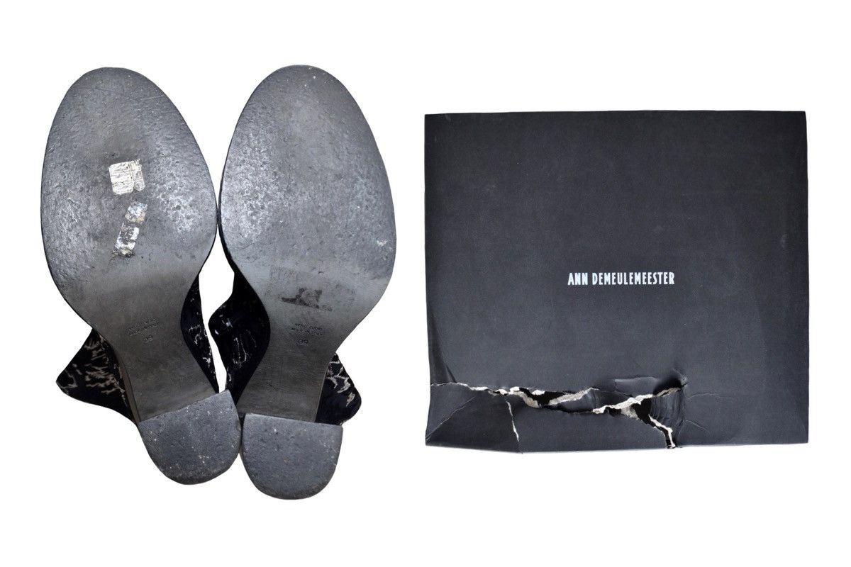 Ann Demeulemeester SS15 Ann Demeulemeester Embroidered Ankle Boots Size US 9 / IT 39 - 6 Thumbnail