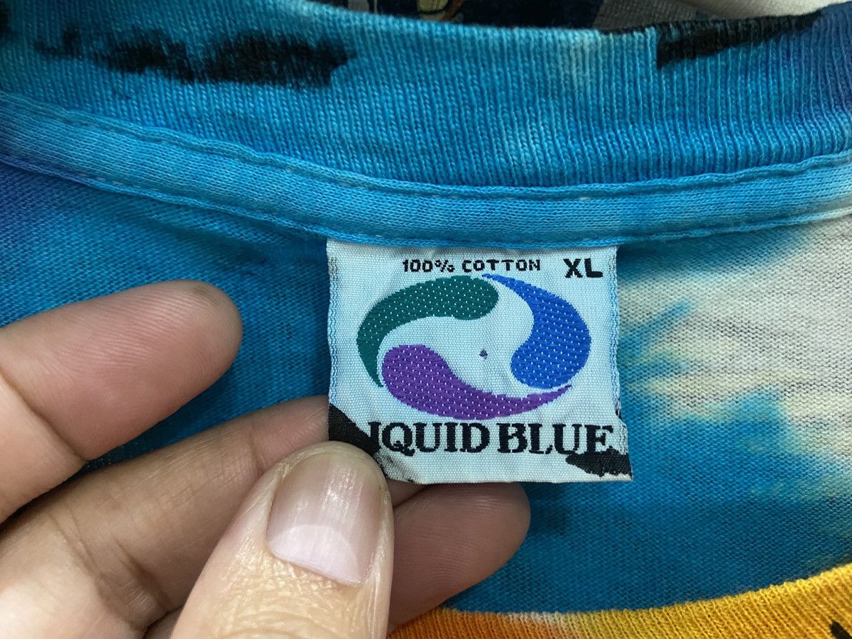 Liquid Blue Vintage 1992s Liquid Blue OVP Sun Moon Band TOUR T-SHIRT Size US XL / EU 56 / 4 - 6 Thumbnail