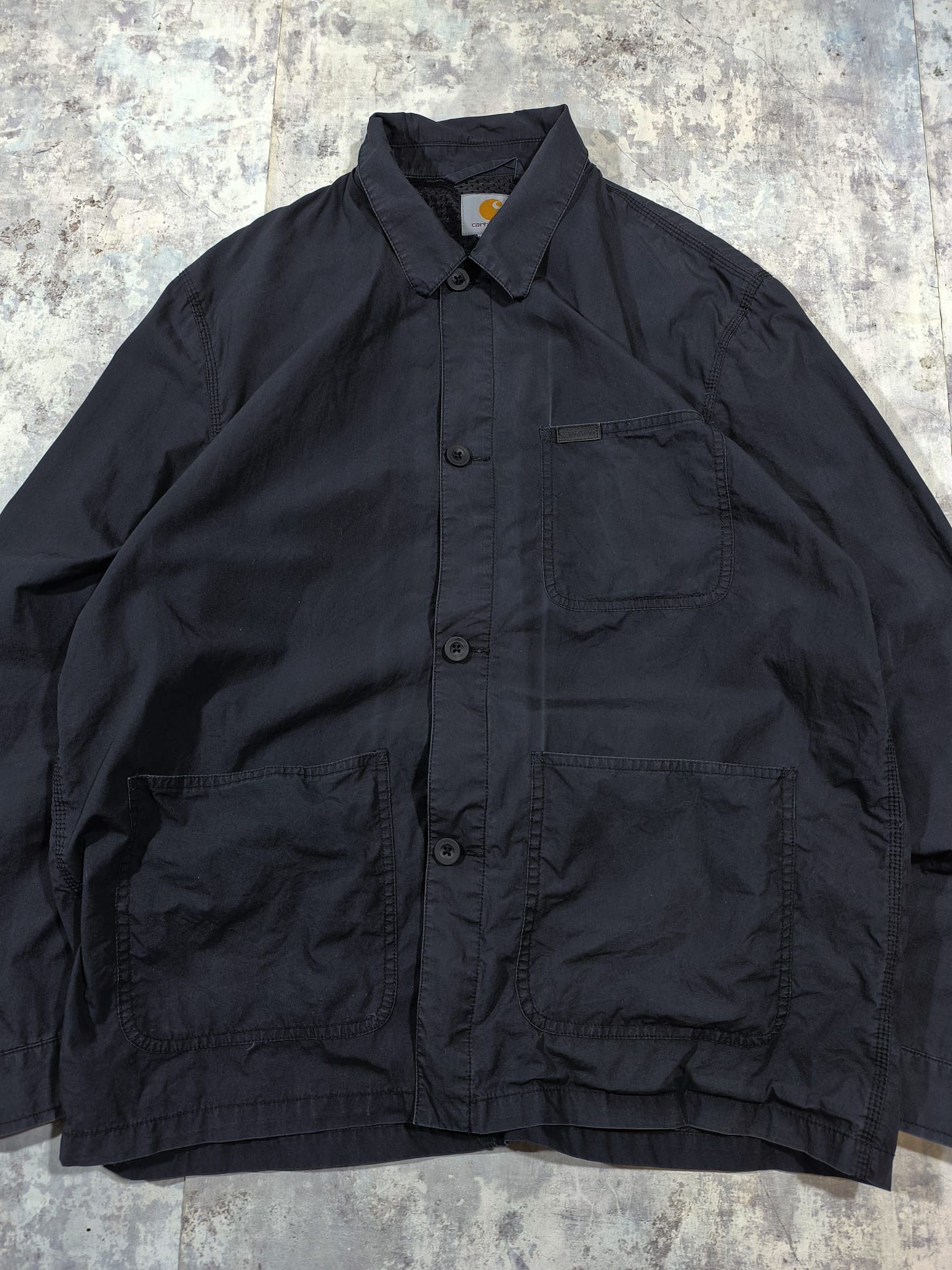 Carhartt Carhartt Wip Fynn Light Jacket Workwear Faded Black Size US XL / EU 56 / 4 - 7 Thumbnail