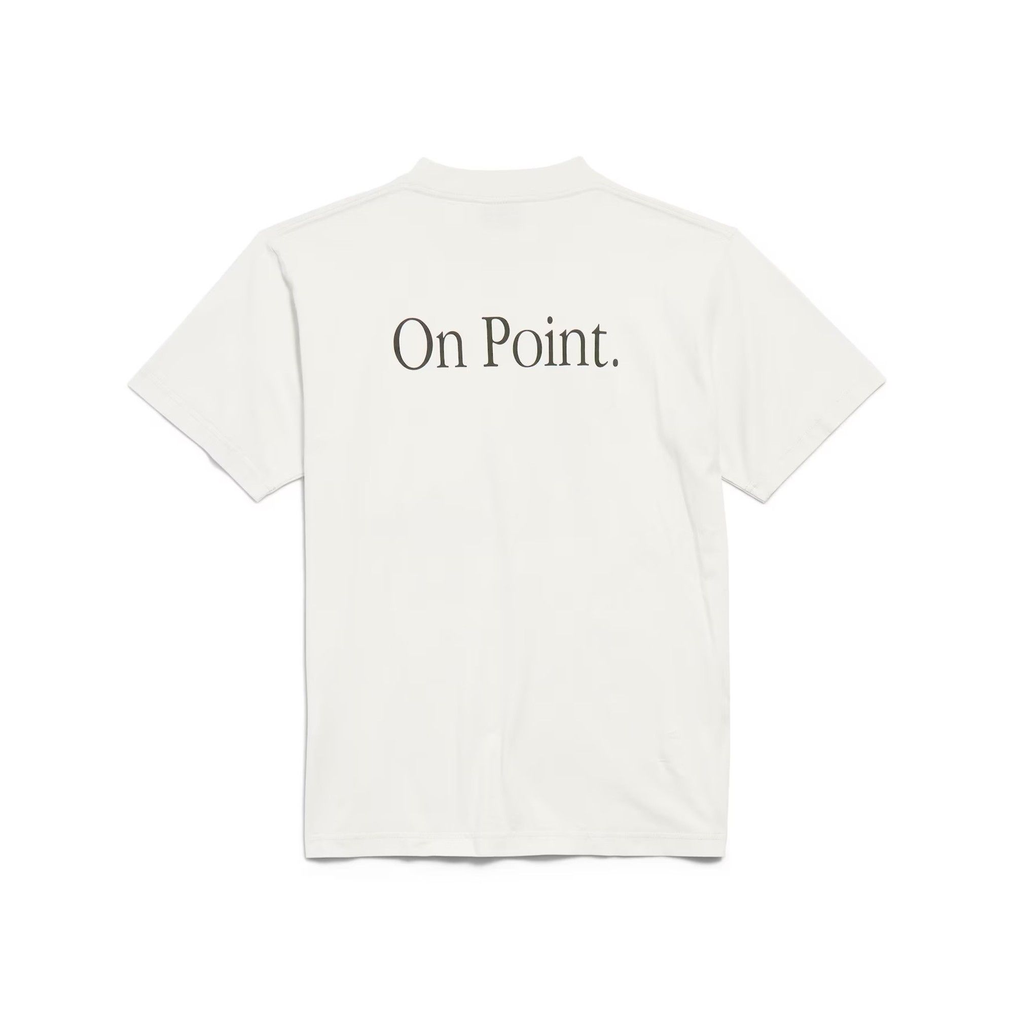 Balenciaga o1tr1nto0526 Knife Pump T-Shirt Small Fit in Dirty White Size L / US 10 / IT 46 - 2 Thumbnail