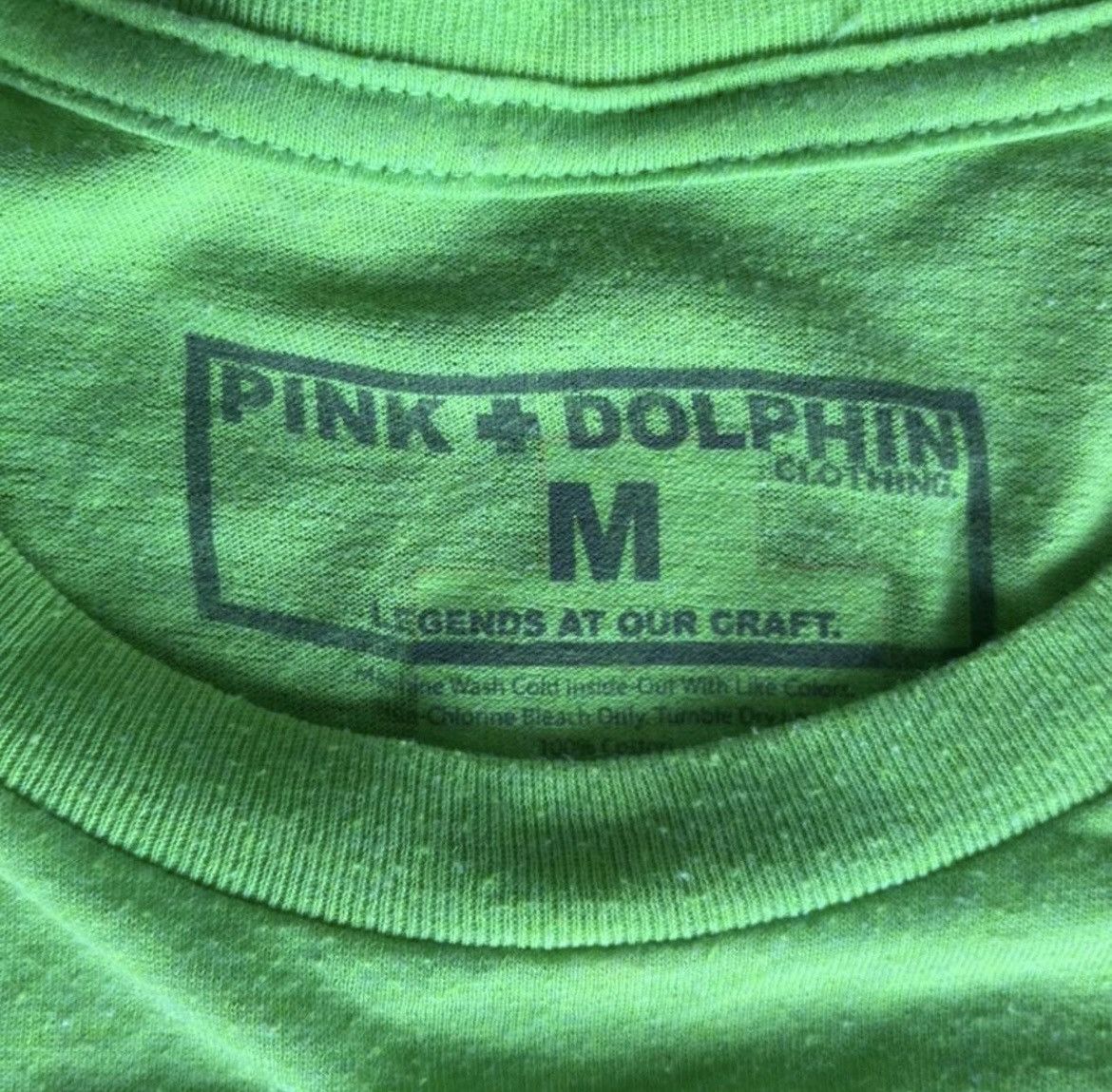 Pink Dolphin Vintage Pink Dolphin Tee Size US M / EU 48-50 / 2 - 2 Thumbnail