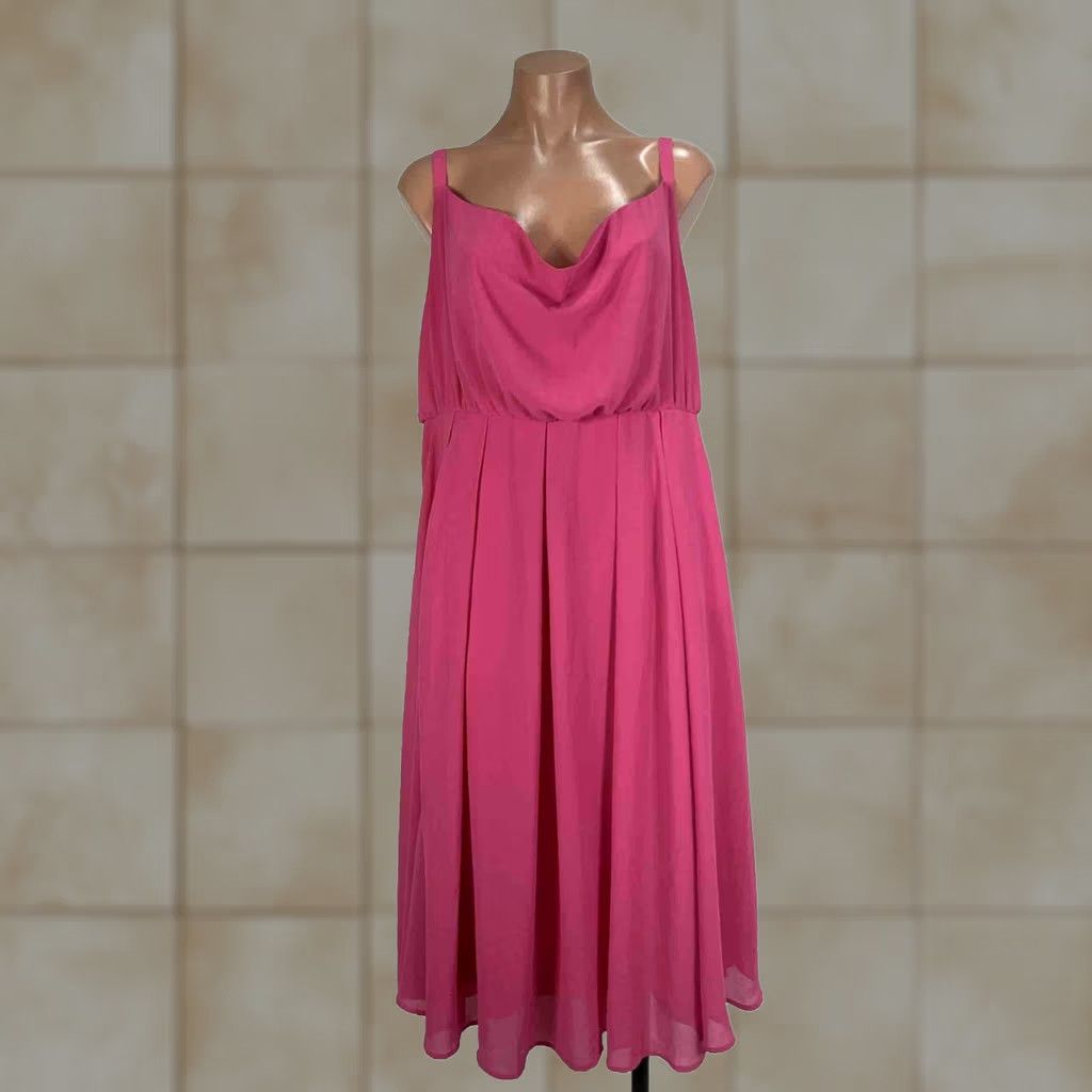 torrid pink dress Plus Size - Flutter Sleeve Tie Front Maxi Torrid Pink 0X Maxi Chiffon