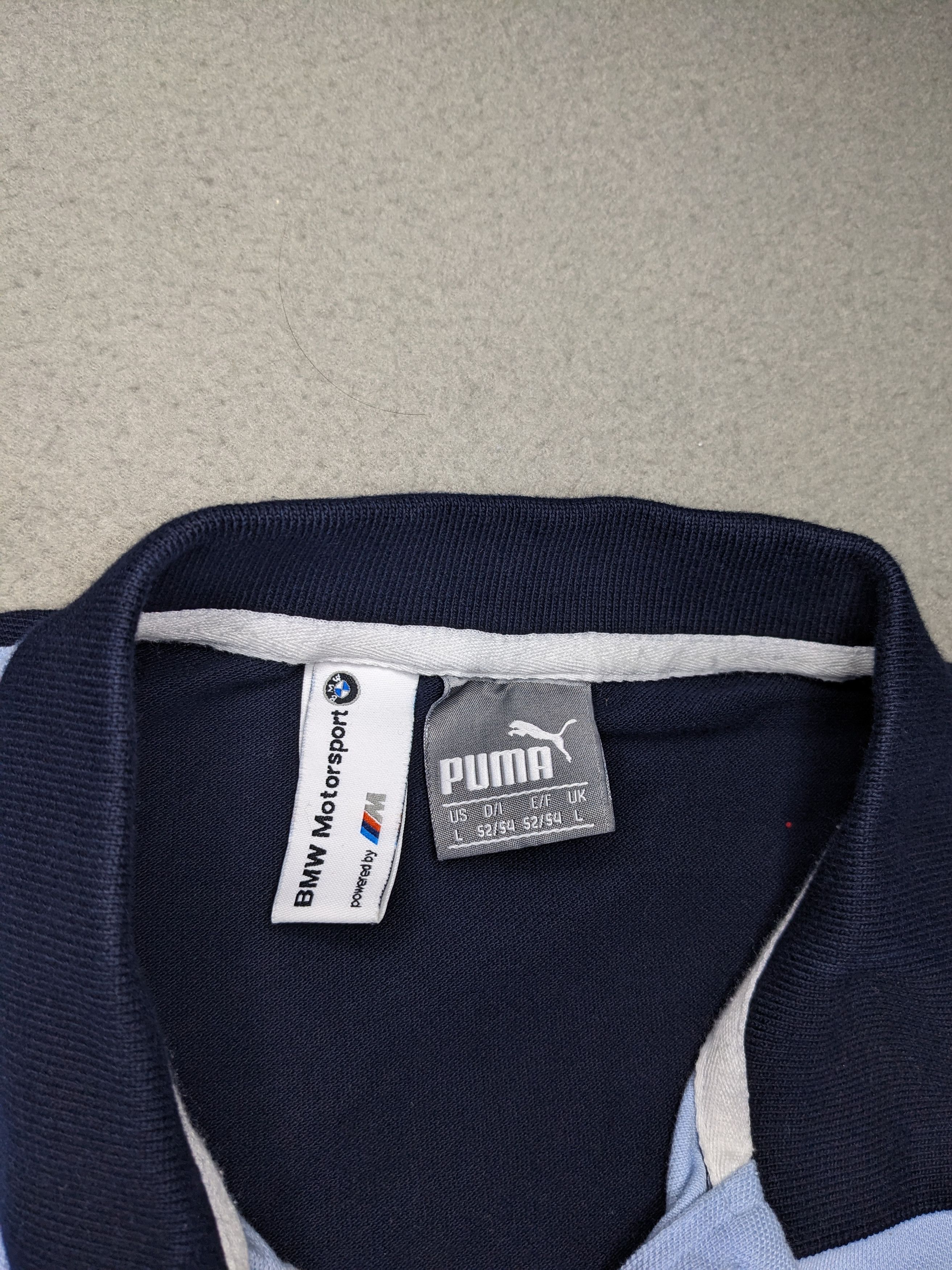 BMW × Puma Puma BMW M Motorsport Mens Colorblock Polo Shirt Size Large Size US L / EU 52-54 / 3 - 4 Thumbnail