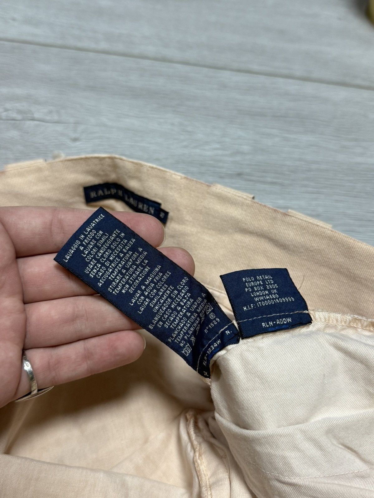 Polo Ralph Lauren POLO linen silk cargo miltipocket military style pants Size US 34 / EU 50 - 6 Thumbnail