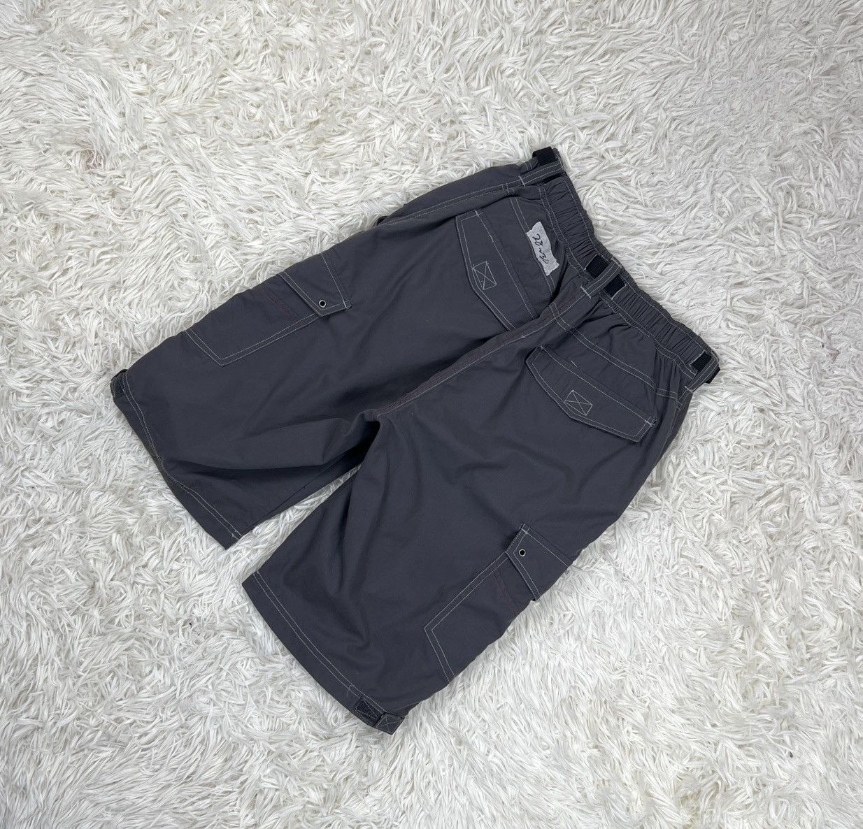 Japanese Brand × Revenge BadBoy Cargo Short Pants Size US 29 - 4 Thumbnail