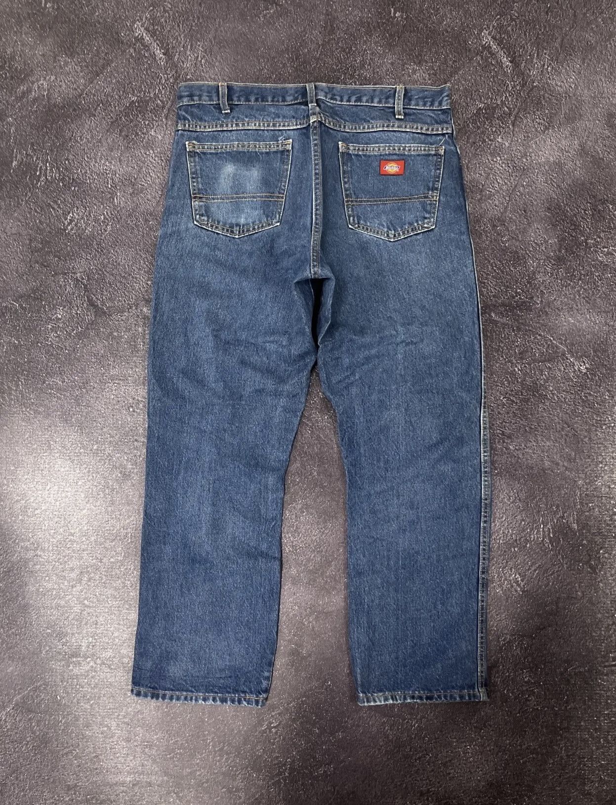 Dickies × Vintage Vintage Dickies Y2K Blue Denim Work Hype Baggy Jeans Size US 36 / EU 52 - 1 Thumbnail