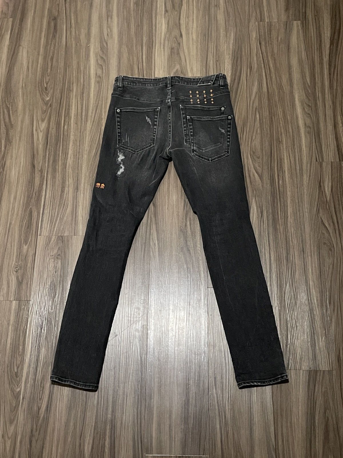 Ksubi Travis Scott x Ksubi Distressed Stacked Jeans | Grailed