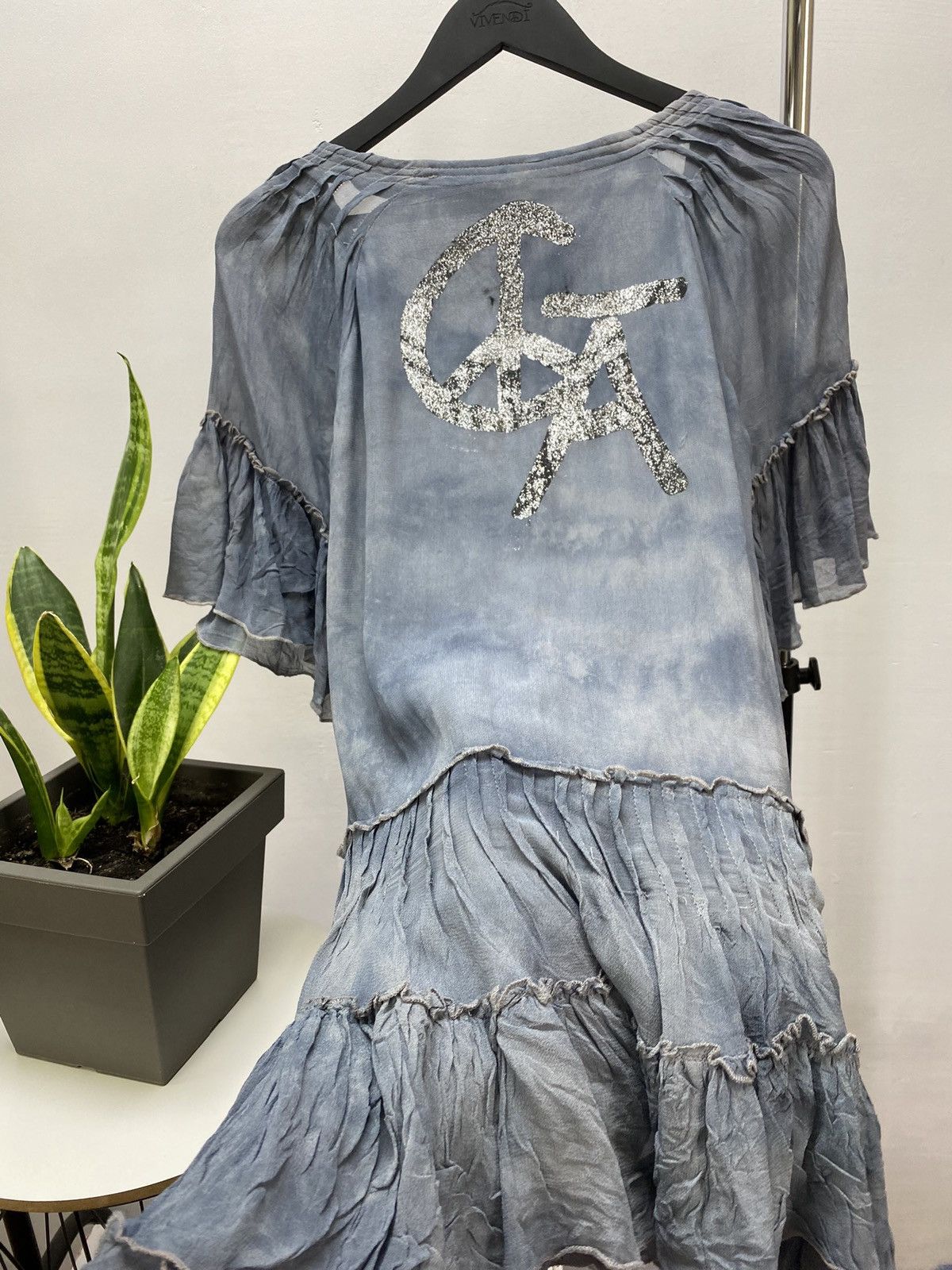 Ed Hardy CA by Christian Audigier Women Tunic Blouse Size M / US 6-8 / IT 42-44 - 24 Thumbnail