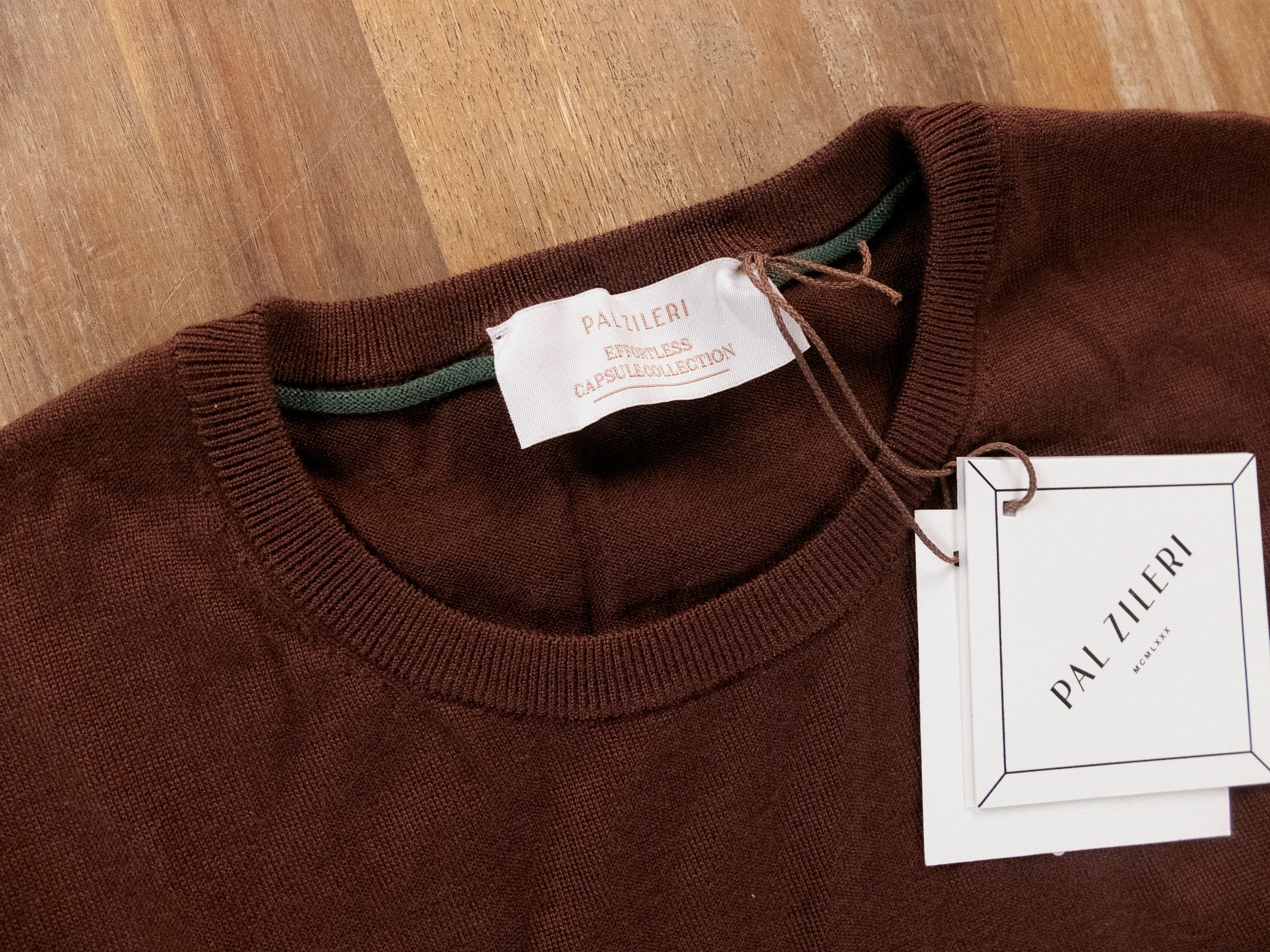 Pal Zileri PAL ZILERI brown wool crewneck sweater Size 50 IT / Large Size US L / EU 52-54 / 3 - 2 Thumbnail