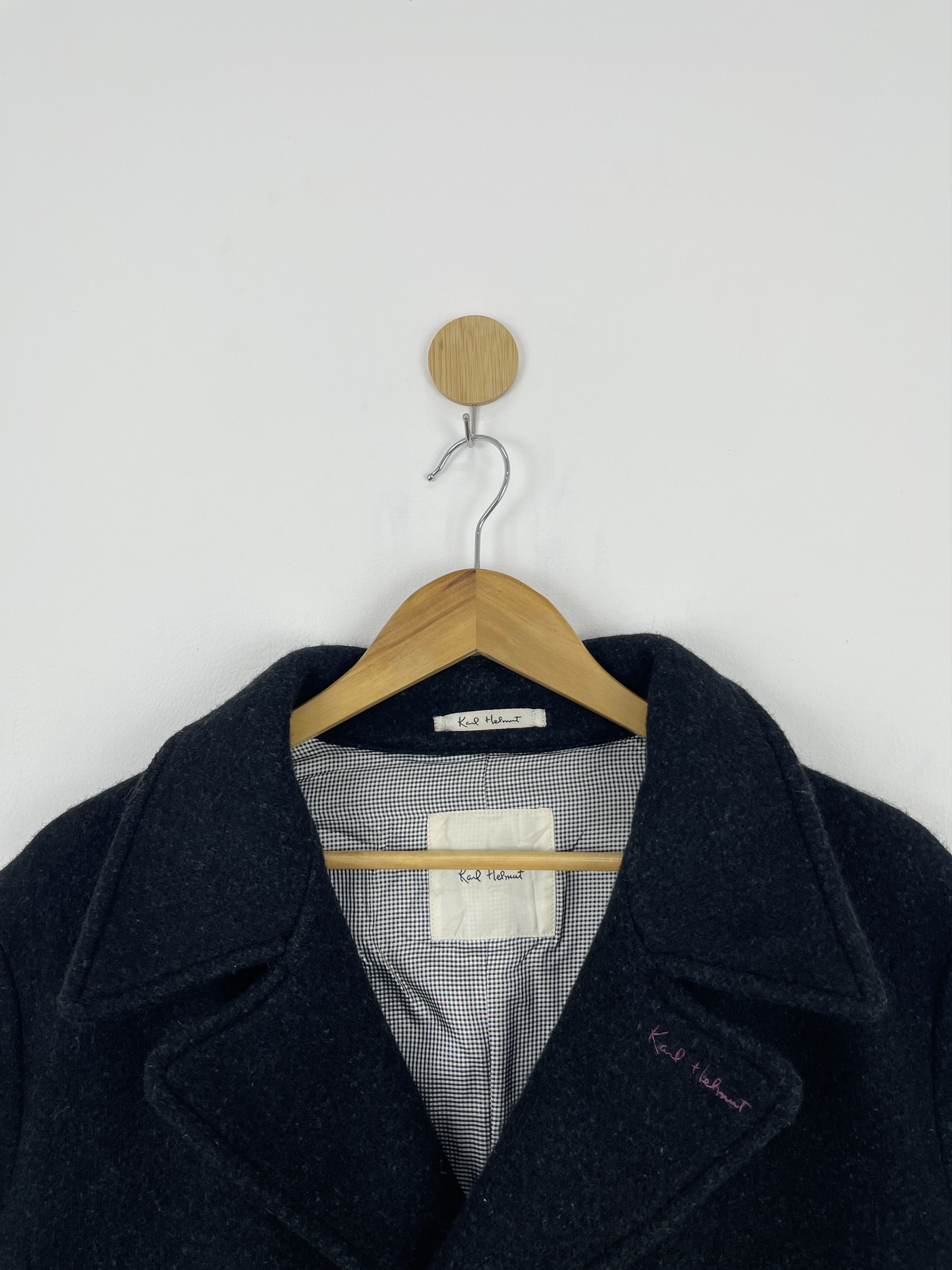 Karl Helmut Vintage Karl Helmut Wool Jacket Button Up JA0003 Size US M / EU 48-50 / 2 - 5 Thumbnail