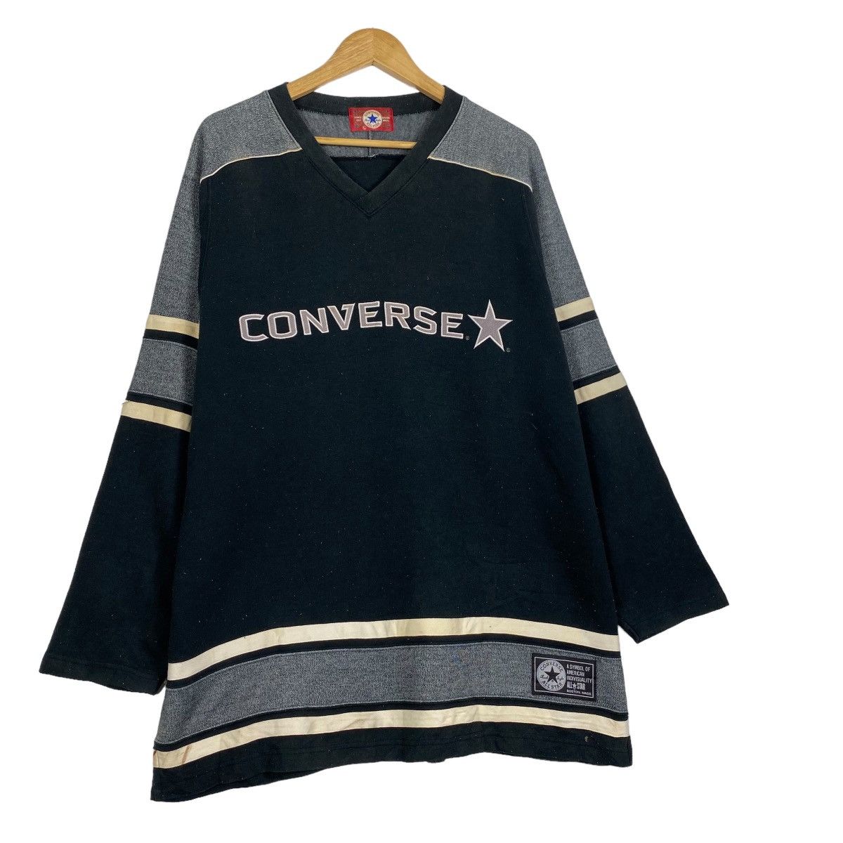 Converse Converse Vintage big logo tee Size US L / EU 52-54 / 3 - 3 Thumbnail