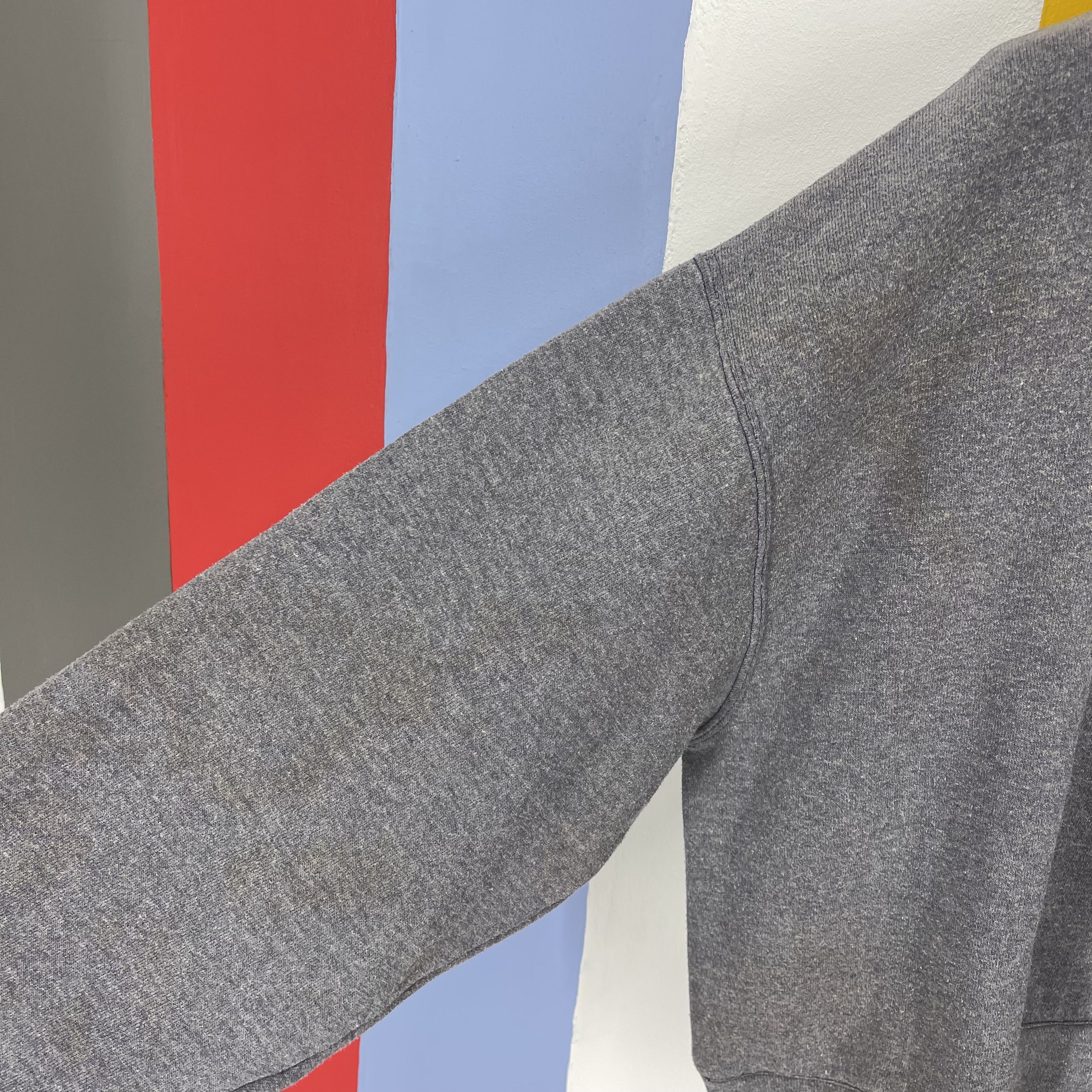 Lee 90s Vintage CHICAGO CUBS BASEBALL Crop Sweatshirt #1258/AR Size XL / US 12-14 / IT 48-50 - 4 Thumbnail