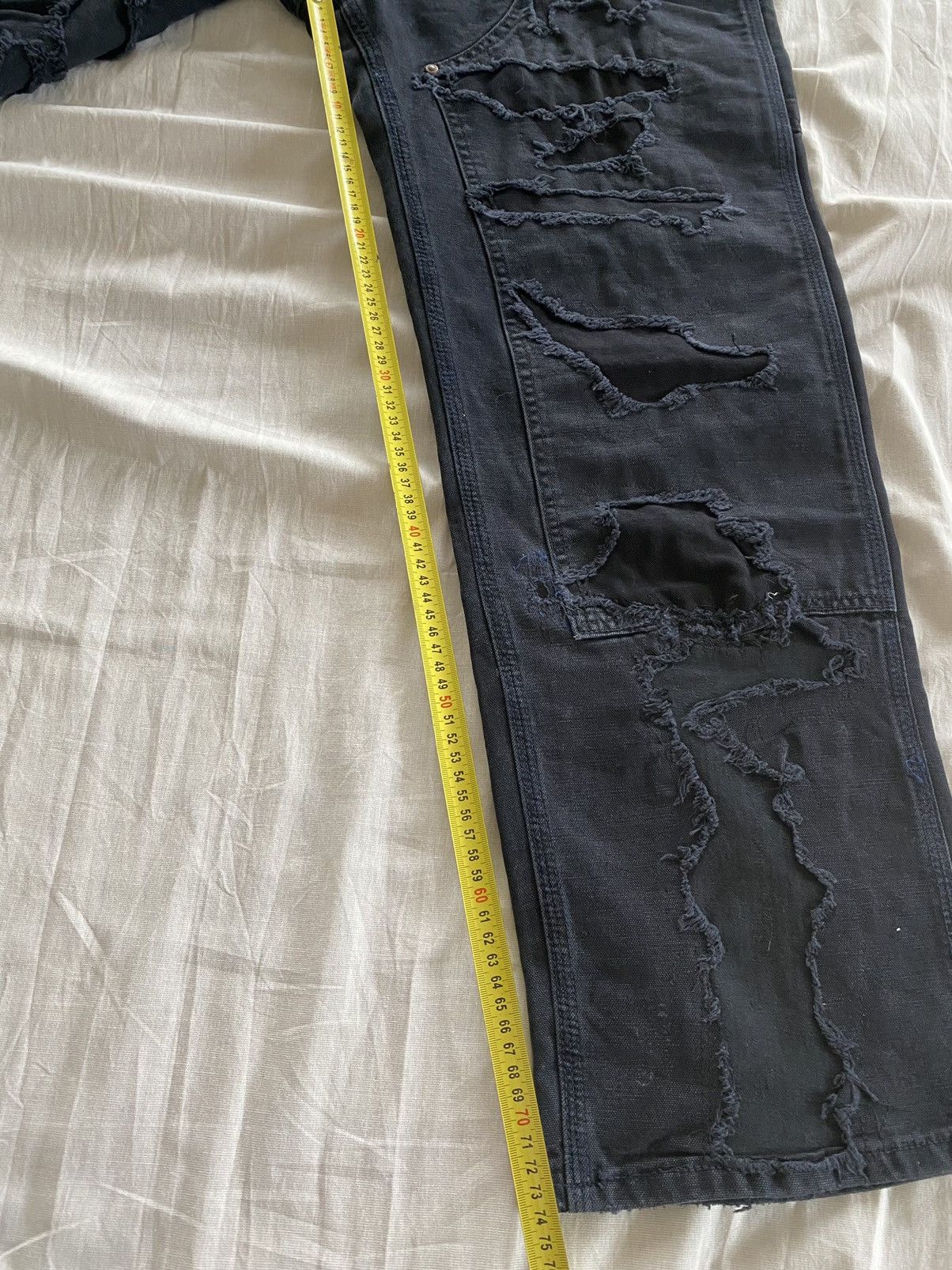 Carhartt × NOTSONORMAL NotSoNormal destroyed working carpenter pants Size 28" / US 6 / IT 42 - 6 Thumbnail