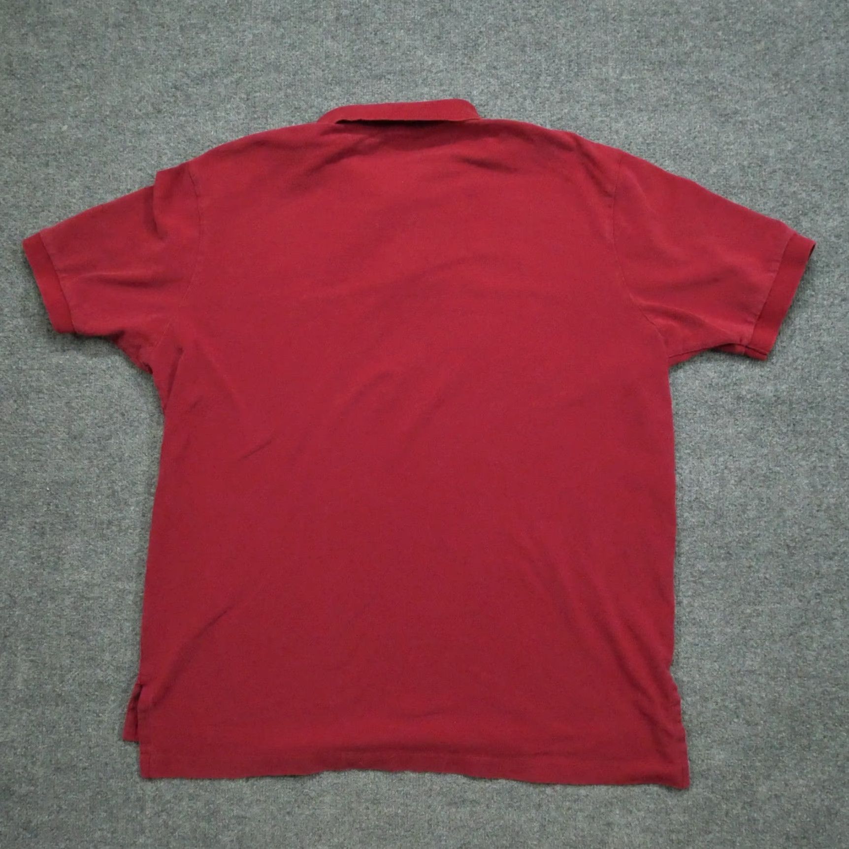 Polo Ralph Lauren VINTAGE Polo Ralph Lauren Shirt Mens 2XL Red Polo Short Sleeve Collared Button Knit Cotton Logo 90s Mens Size US XXL / EU 58 / 5 - 6 Thumbnail