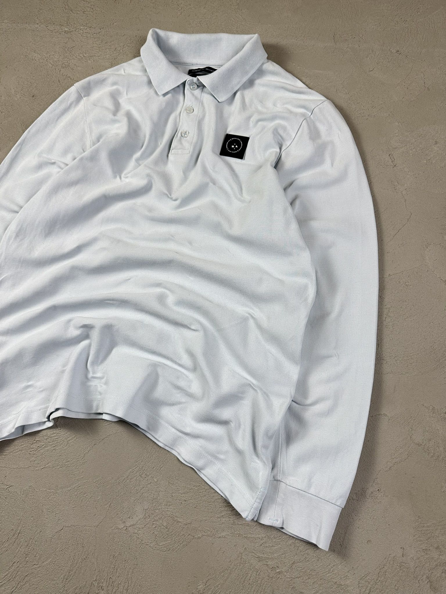 Designer × Marshall Artist Vintage Y2k Marshall Artist Logo Longsleeve Polo T-shirt Size US M / EU 48-50 / 2 - 3 Thumbnail