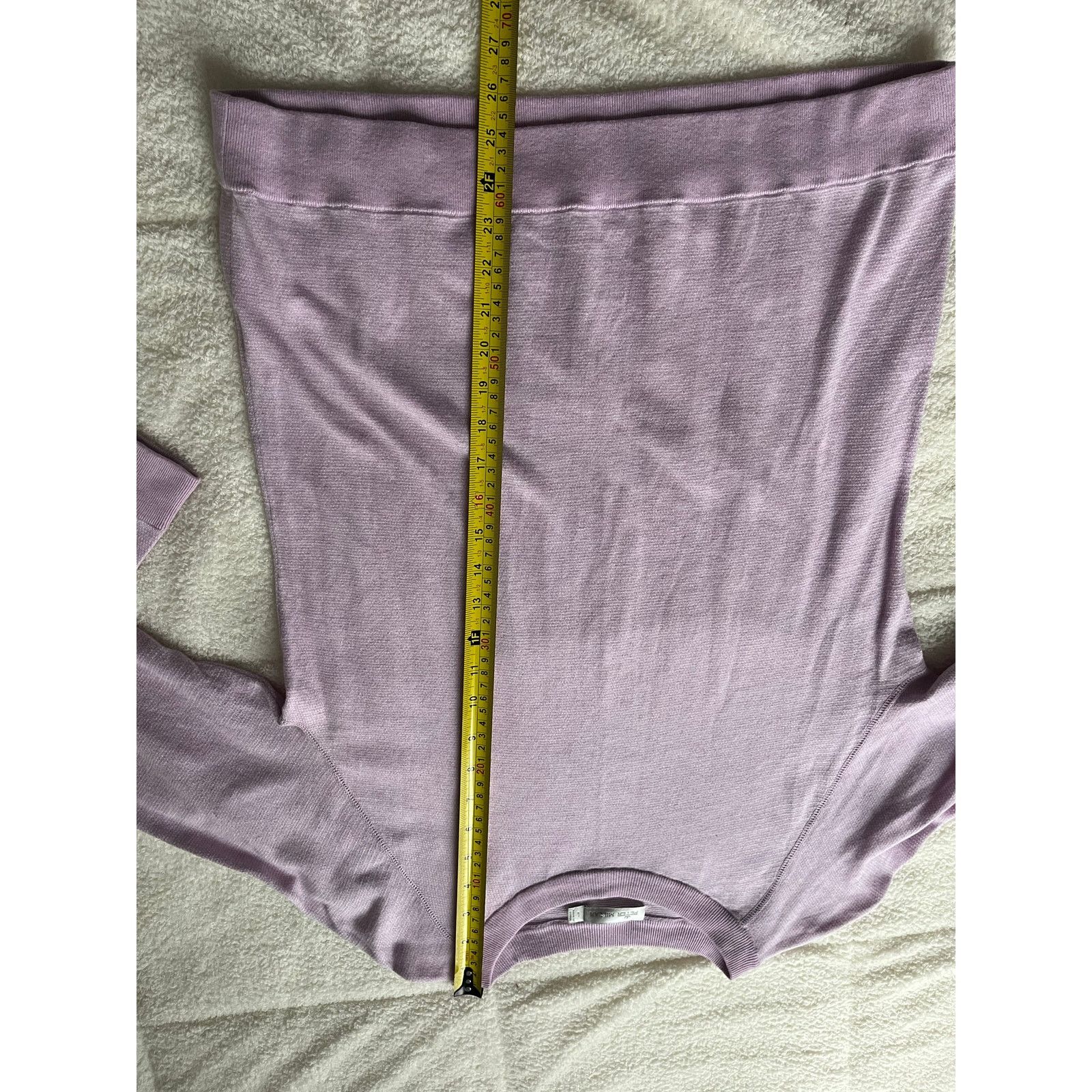 Peter Millar Pistola Zane ombre Pink Mohair Blend crew neck Size L / US 10 / IT 46 - 4 Thumbnail