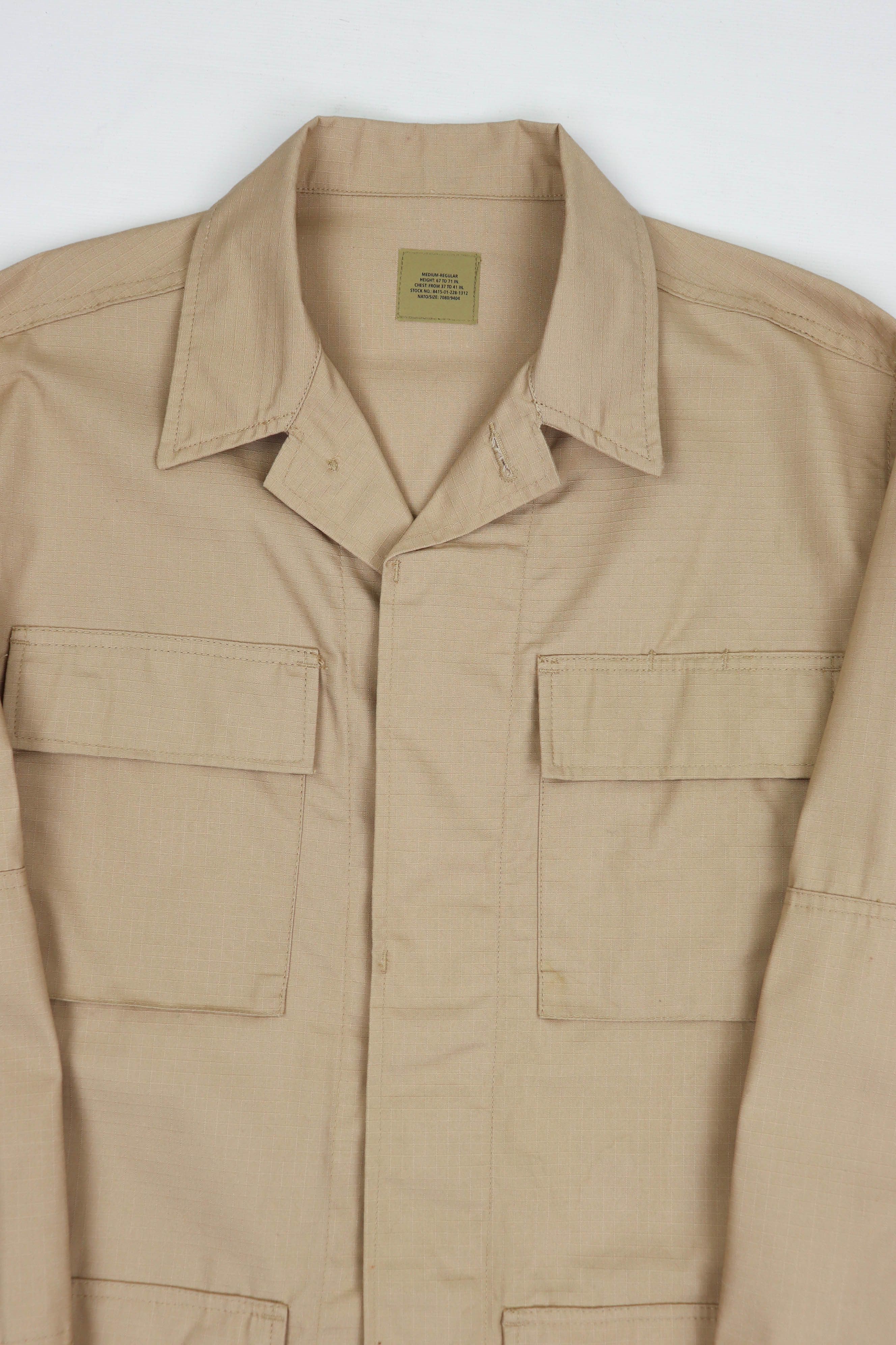 Other US BDU Style R/S Army Desert Beige Field Jacket Size US M / EU 48-50 / 2 - 3 Thumbnail