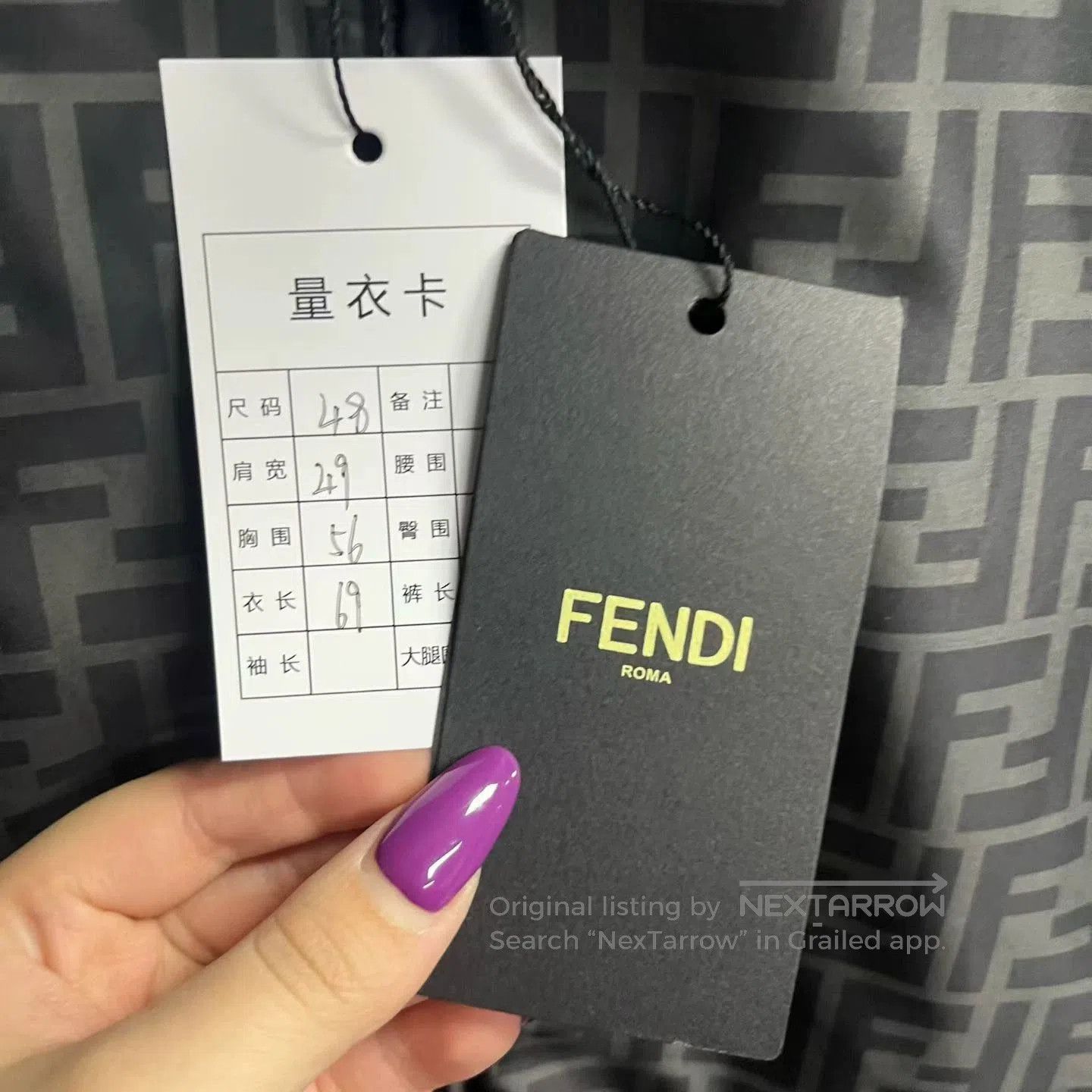 fendi black logo puff jacket with hood.