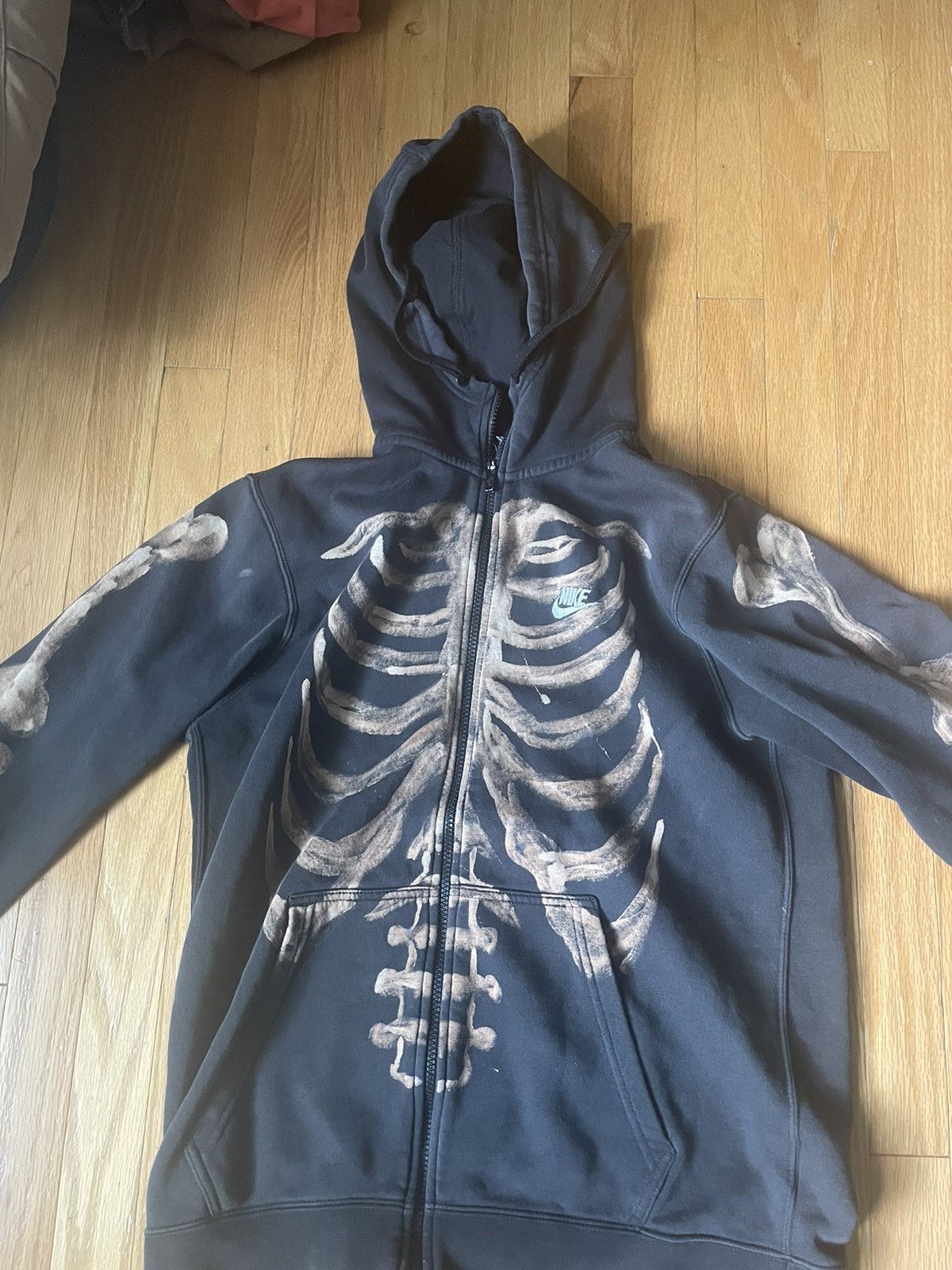 Nike × Vintage Vintage bike track skeleton jacket Size US M / EU 48-50 / 2 - 1 Thumbnail