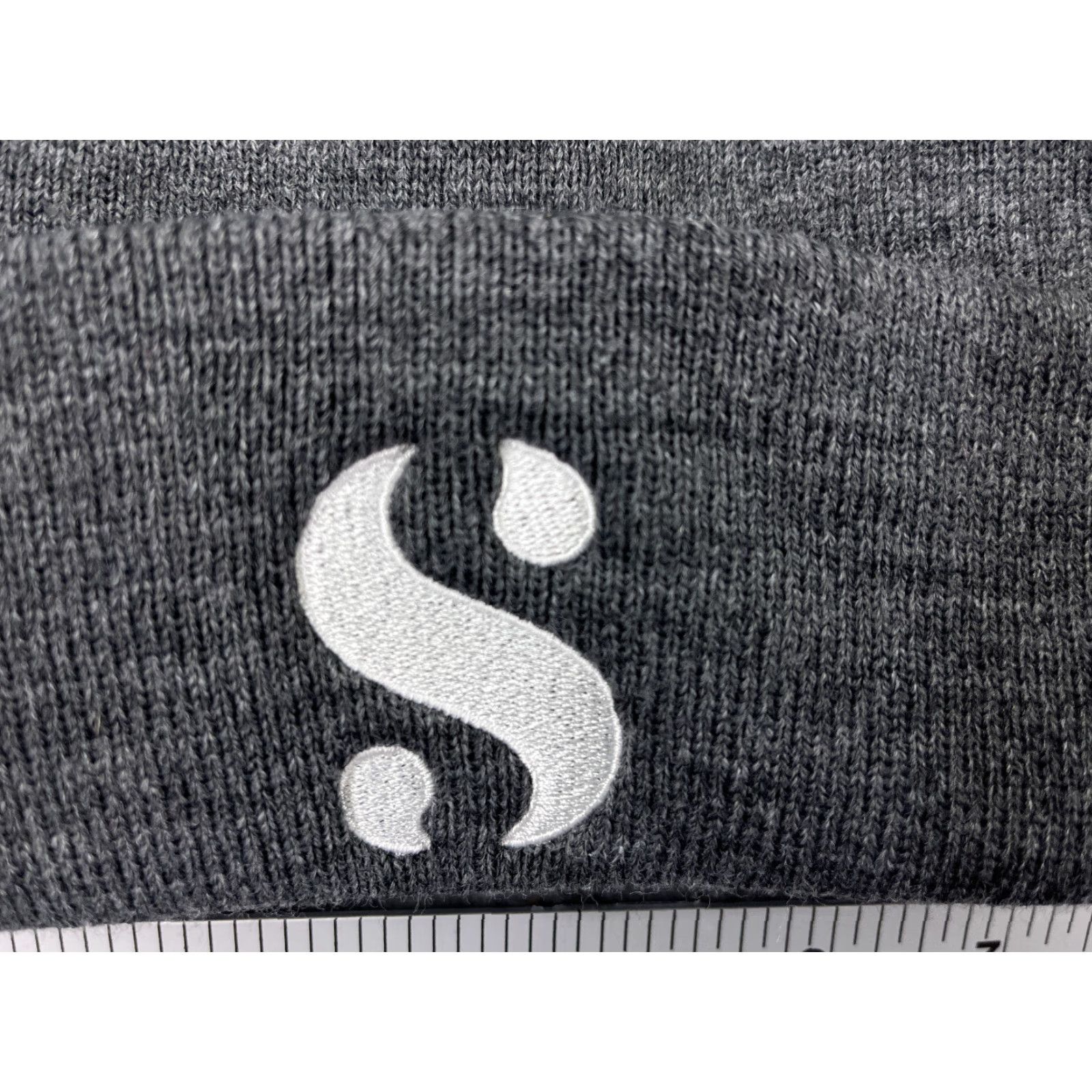 Vintage Bayside Beanie Bayside S Beanie Toque Adult One Size Gray Knit Embroidered Acrylic Made USA Size ONE SIZE - 2 Thumbnail