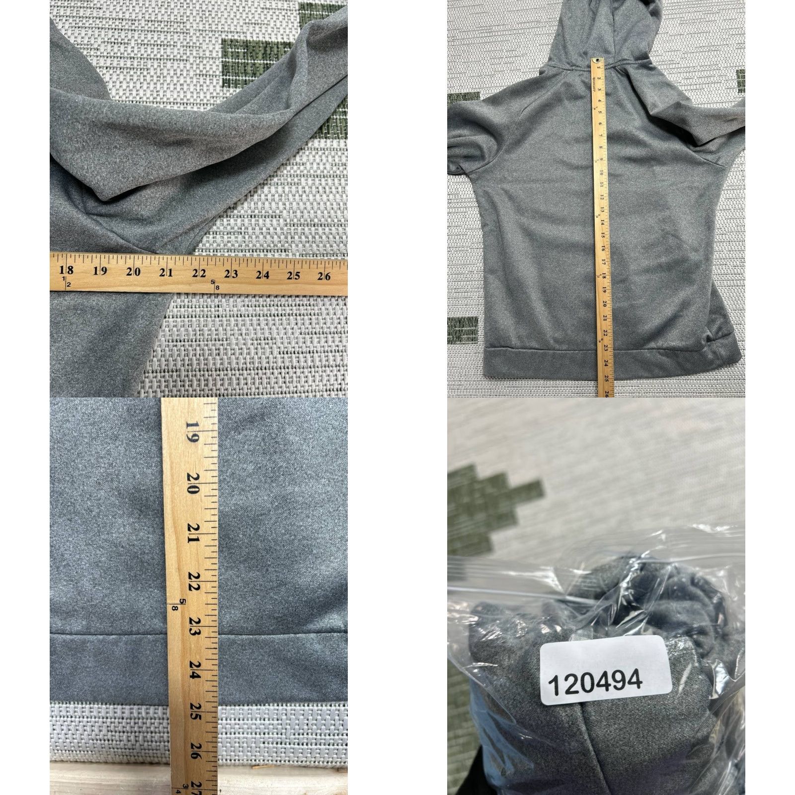 Nike Nike Hoodie Mens Medium Gray Dri Fit Heathered Fleece Lined Swoosh Logo Training Size US M / EU 48-50 / 2 - 8 Thumbnail