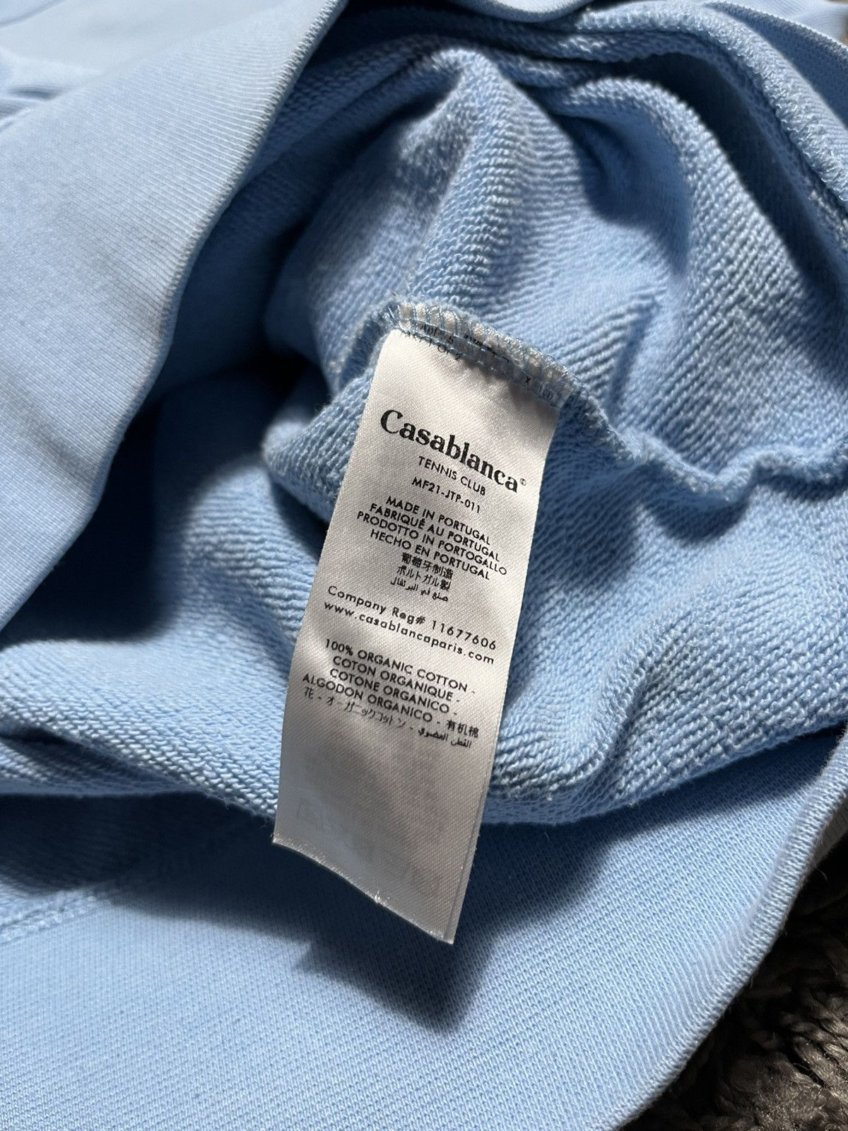 Casablanca CASABLANCA CASA WAY TENNIS COTTON SWEATSHIRT SIZE M Size US M / EU 48-50 / 2 - 5 Thumbnail