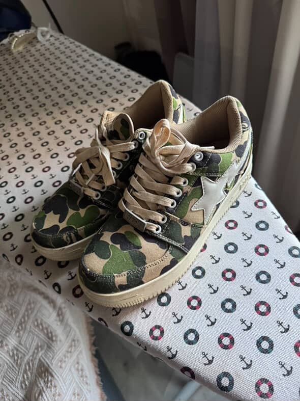 Bape ABC Camo Bapesta Size US 8 / EU 41 - 1 Thumbnail