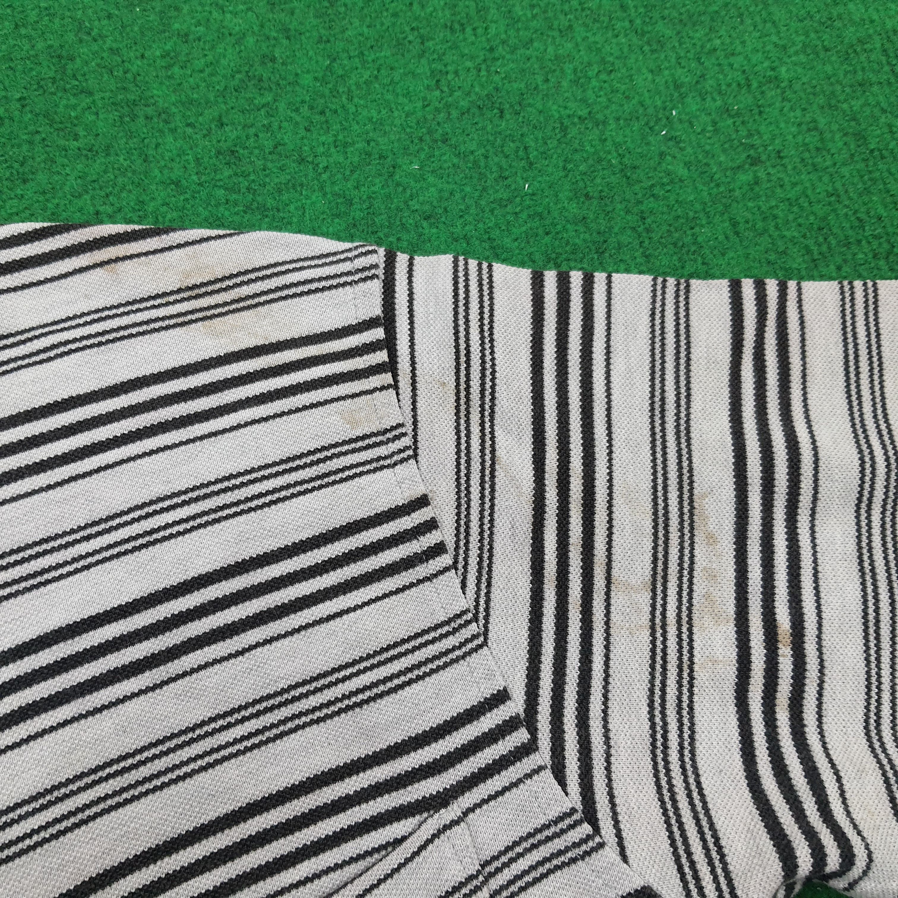Vintage × Yves Saint Laurent Vintage Yves Saint Laurent YSL Striped Polo Shirt C196N76 Size US M / EU 48-50 / 2 - 8 Thumbnail