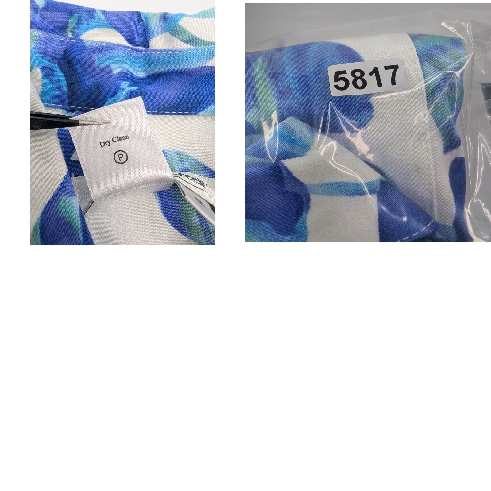 Coldwater Creek Coldwater Creek Jacket Women Size Medium Blue Watercolor Floral Cotton Unlined Size M / US 6-8 / IT 42-44 - 8 Thumbnail