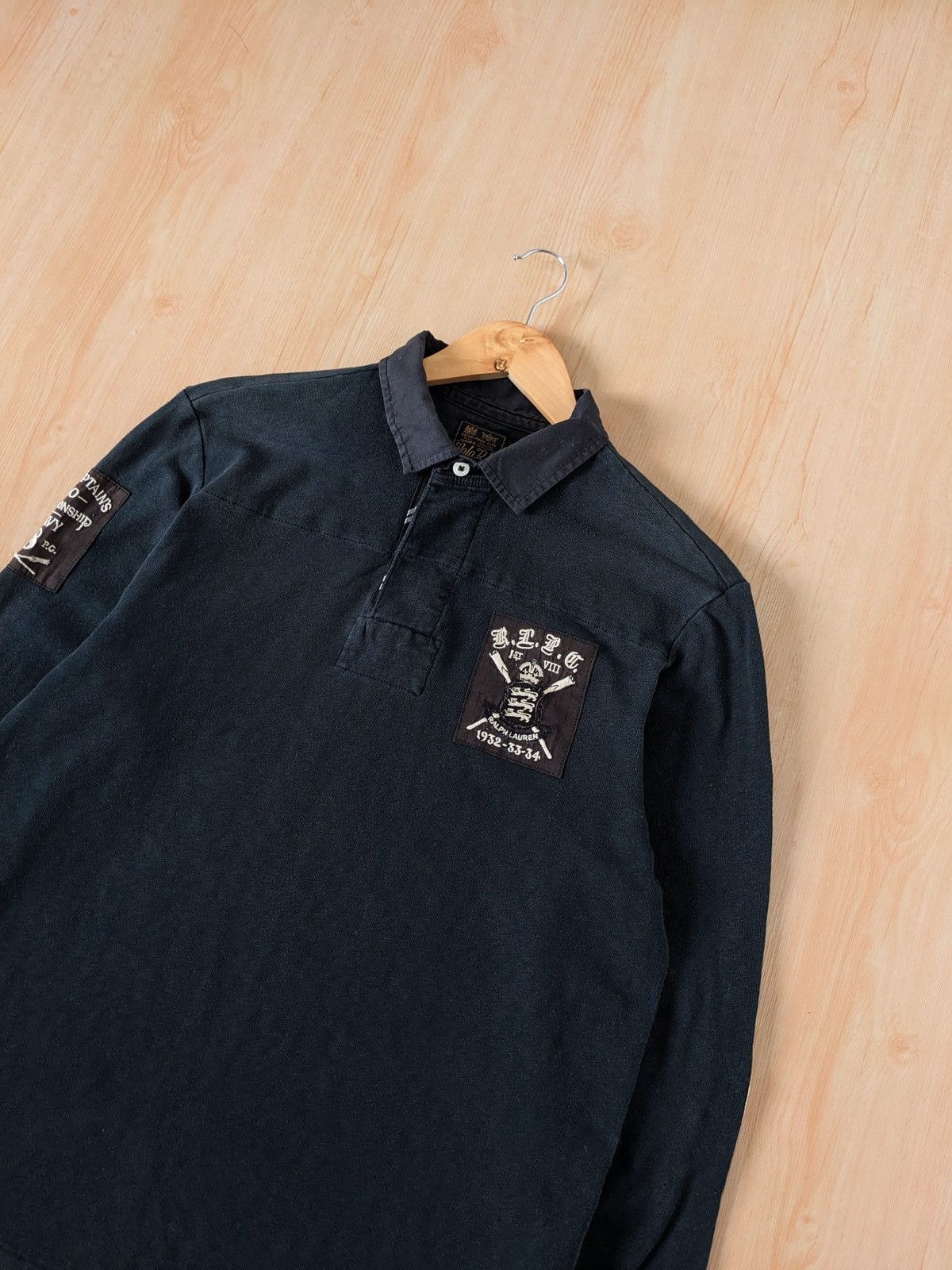 Polo Ralph Lauren Vintage Polo Ralph Lauren Rugby Shirt Size US L / EU 52-54 / 3 - 3 Thumbnail