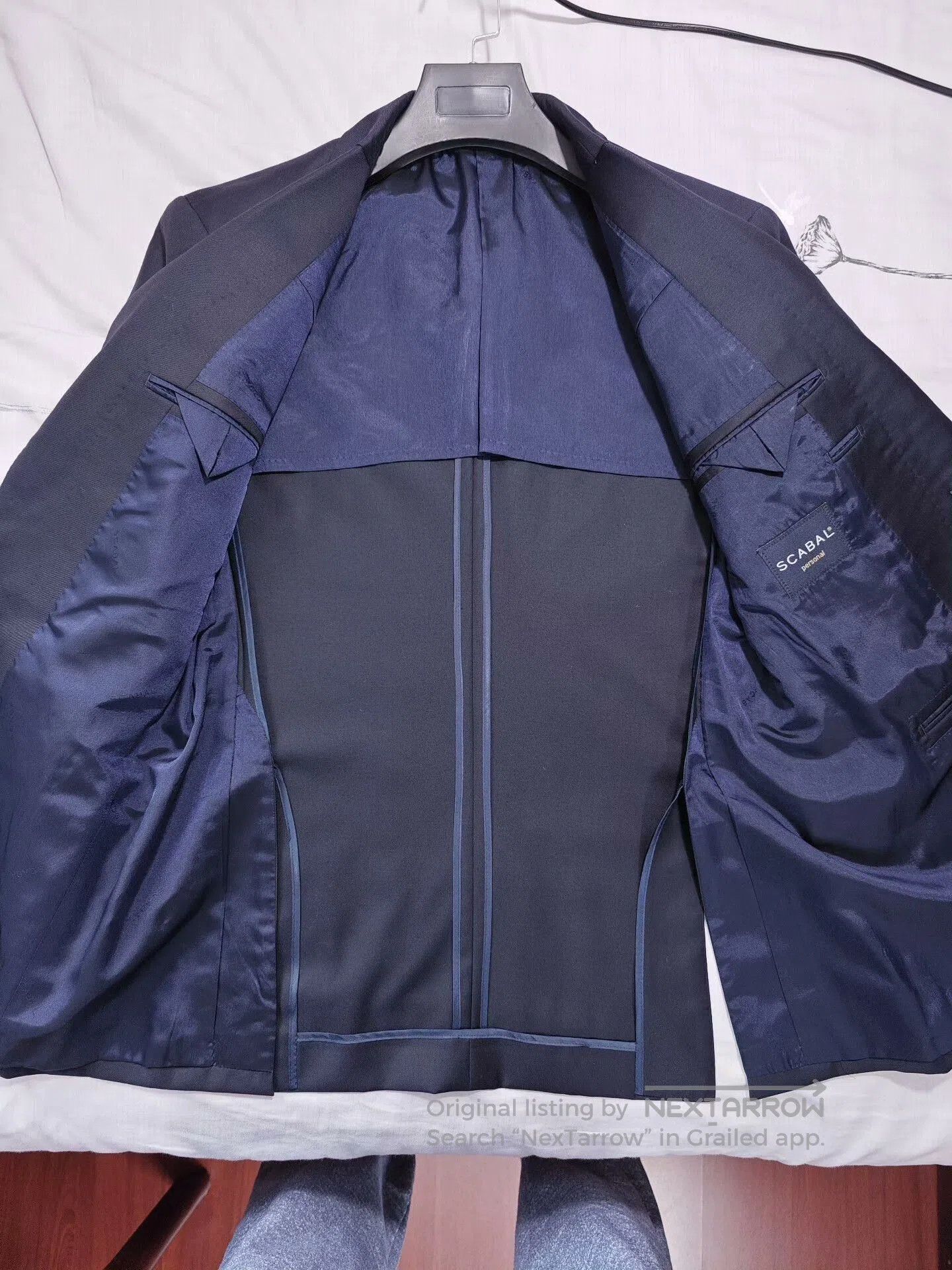 SCABAL Scabal Custom Wool Suit Jacket. Size US L / EU 52-54 / 3 - 6 Thumbnail