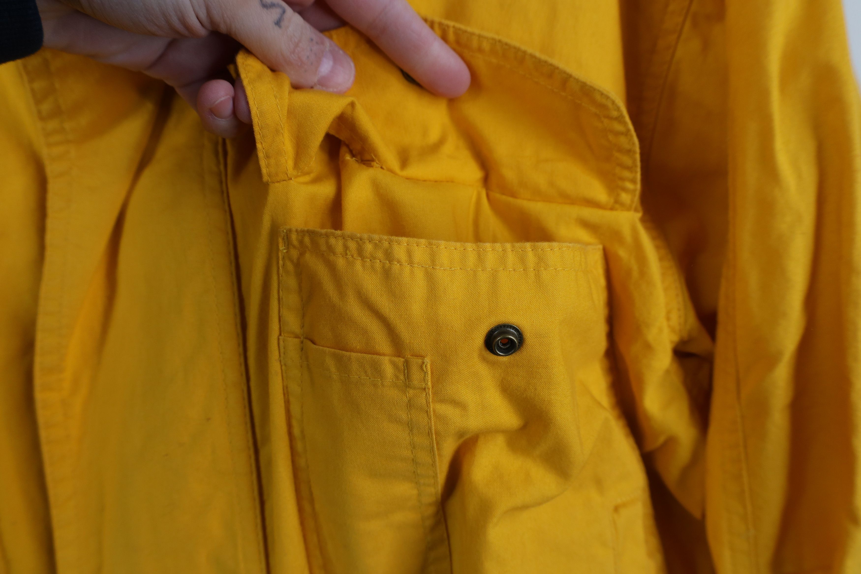 Vintage Vintage 90s Streetwear Dye Stonewash Bomber Jacket Yellow Size US XL / EU 56 / 4 - 8 Thumbnail