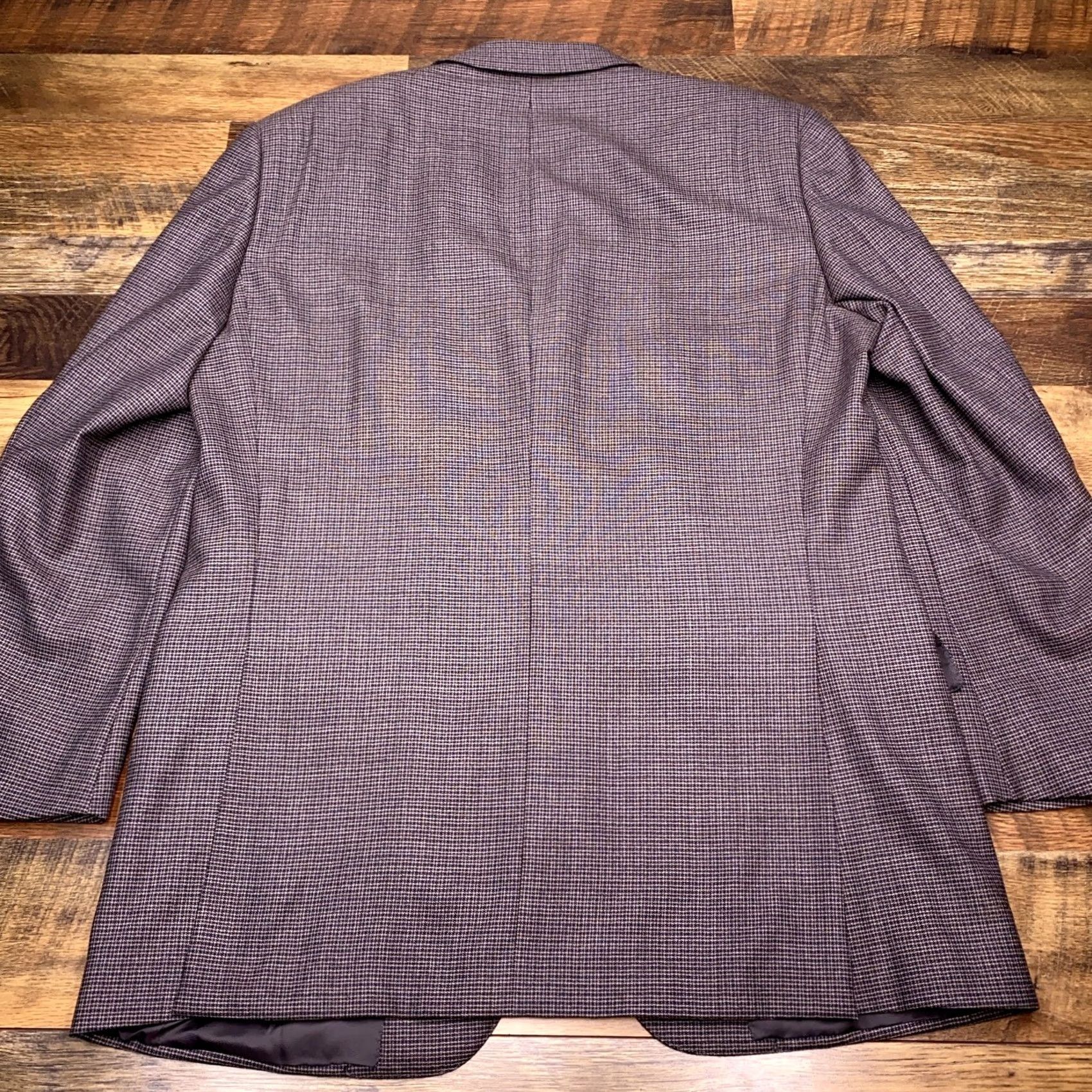 Ermenegildo Zegna Ermenegildo Zegna Trofeo Blazer 44 Gray Wool Sport Coat JACKET Single-Breasted Notch Lapel Four-Button Lining Viscose Dry Clean Only Mens Size 44R - 2 Thumbnail