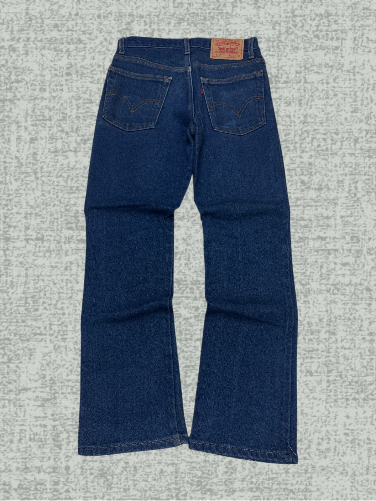 Levi's Vintage Clothing Vintage Flare Levis 517 Blue Bootcut Jeans Size US 28 / EU 44 - 2 Thumbnail