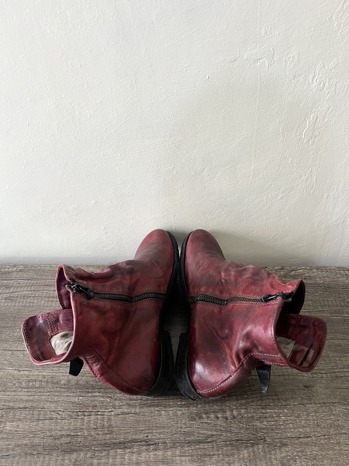 A.S.98 LEATHER CHUNKY A.S.98 BOOTS Size US 8 / EU 41 - 9 Thumbnail