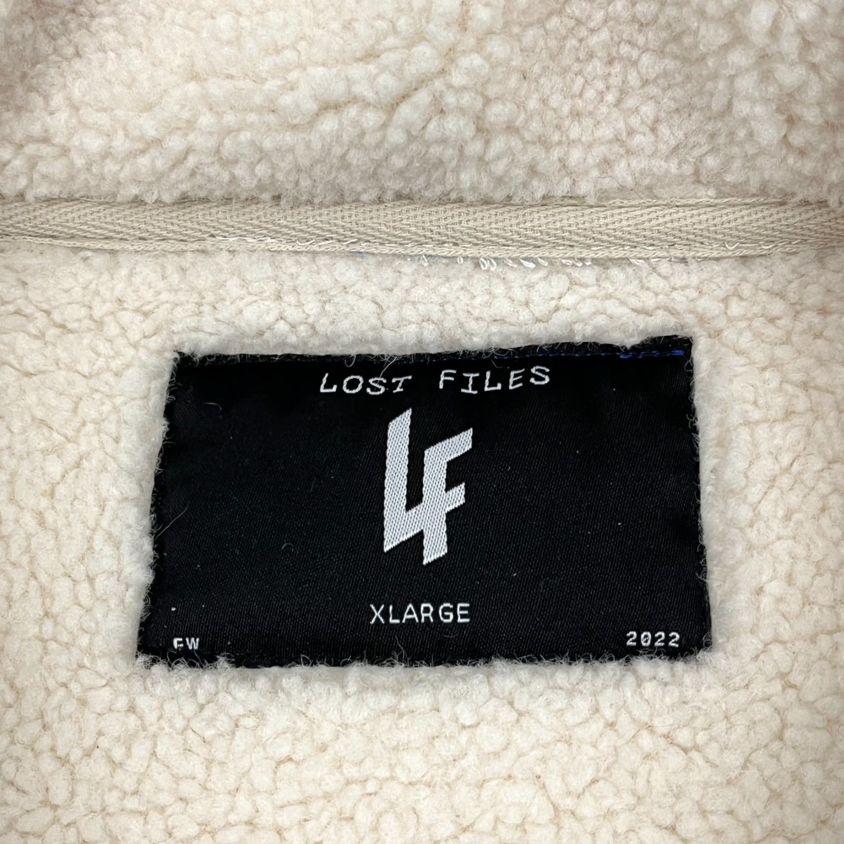 Vfiles VINTAGE Lost Files Christmas Jacket XL Heavyweight Sherpa Full Zip 2022 Limited Edition Size US XL / EU 56 / 4 - 3 Thumbnail
