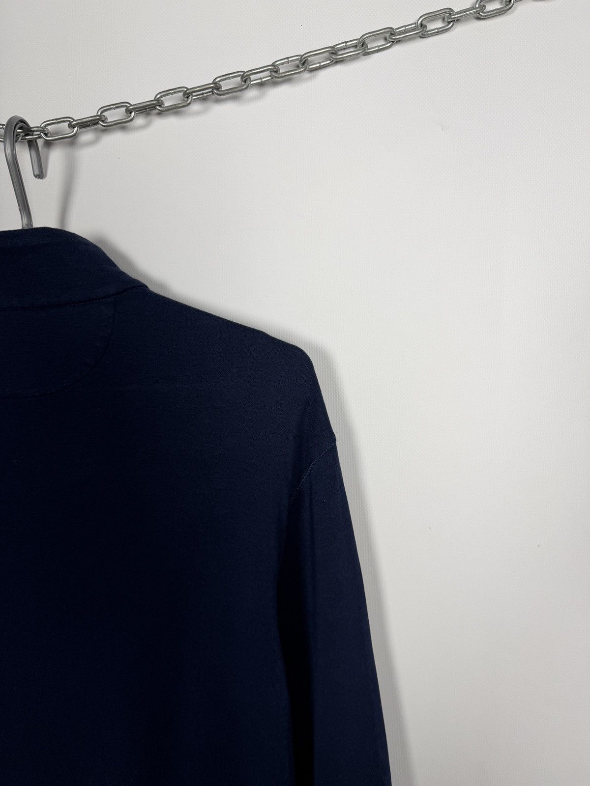 Polo Ralph Lauren Polo Ralph Lauren 1/4 Zip Sweatshirt Navy Blue Pullover Sz M Size US M / EU 48-50 / 2 - 12 Thumbnail