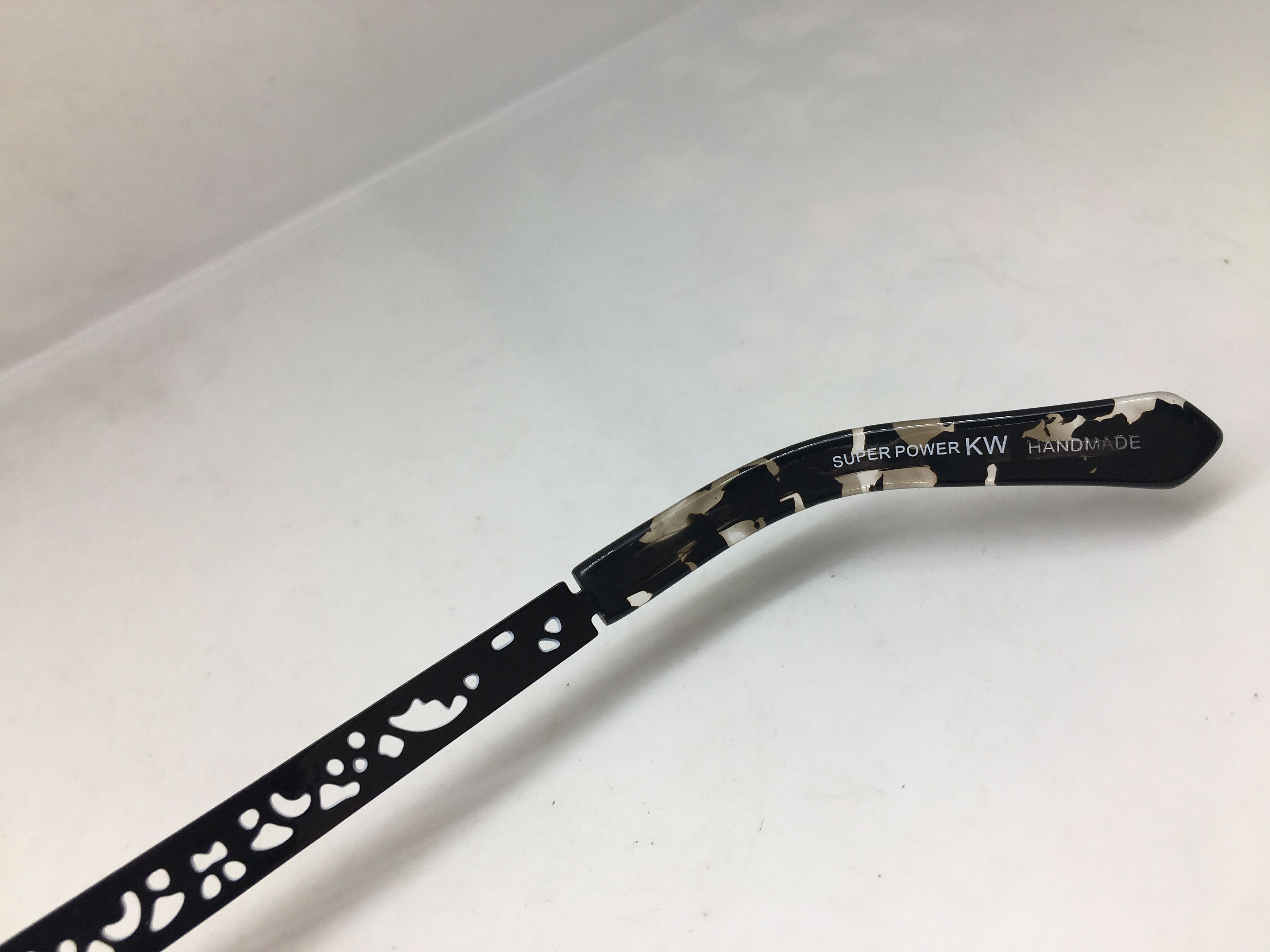 Karen Walker Karen Walker Op Art Black White Cat Eye Sunglasses Frame Size ONE SIZE - 4 Thumbnail