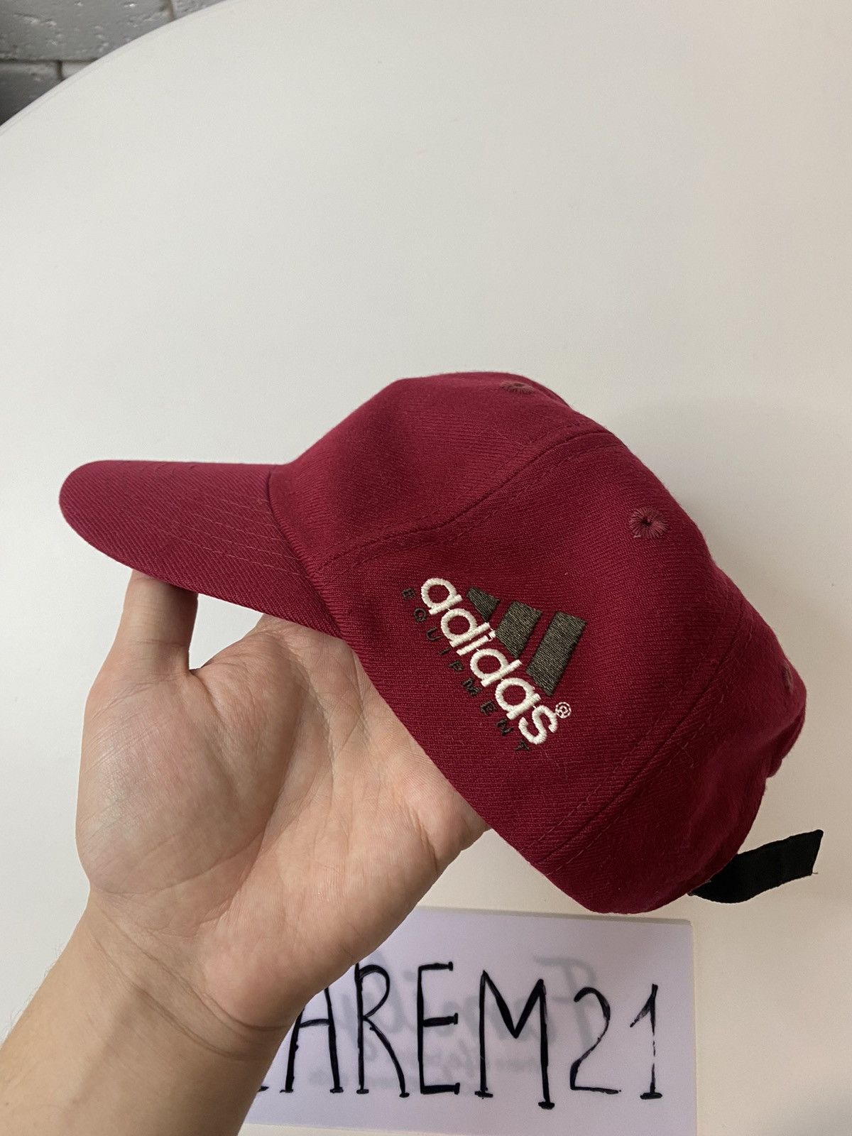 Vintage Adidas equipment vintage cap hat Size ONE SIZE - 3 Thumbnail