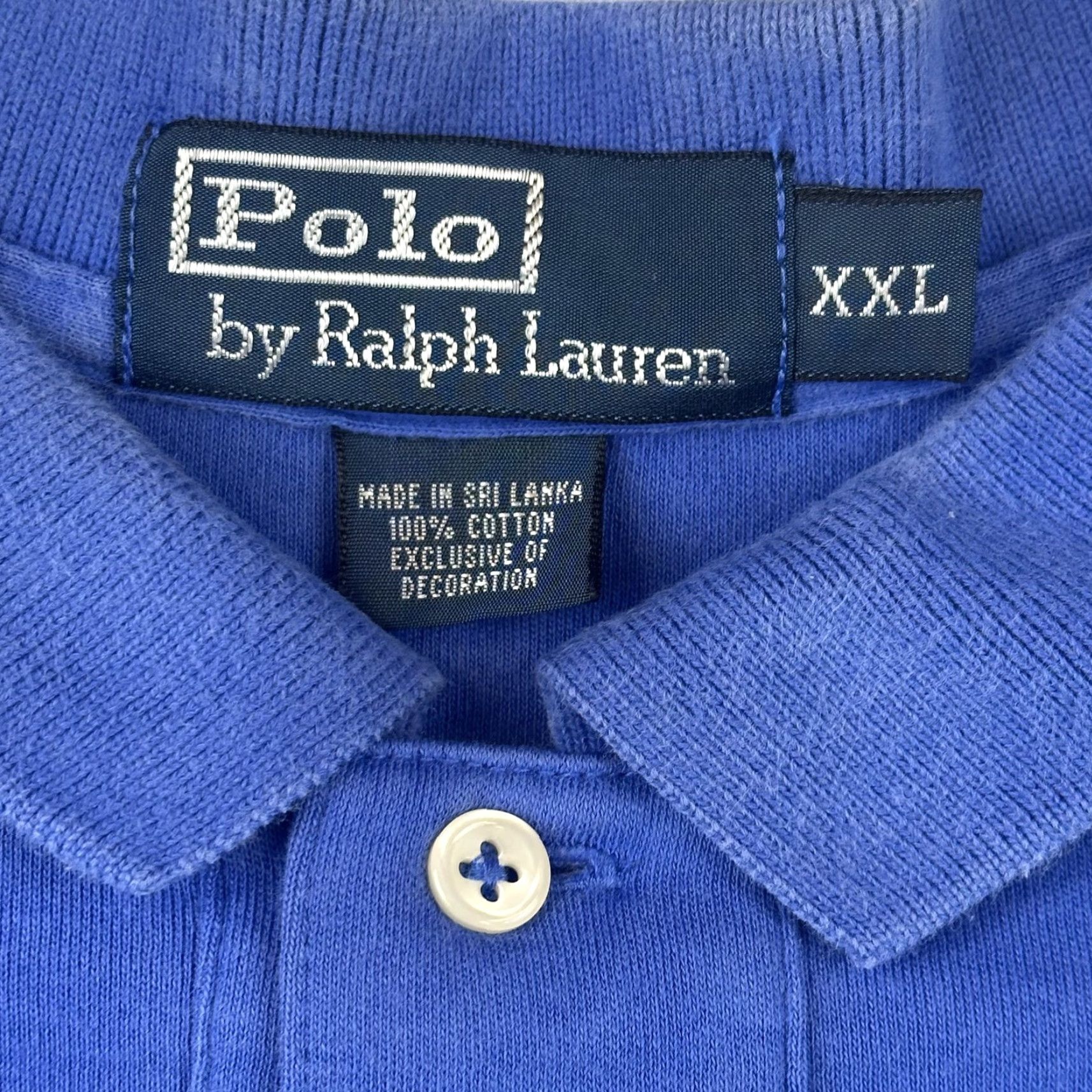 Polo Ralph Lauren Polo Ralph Lauren Polo Shirt Mens 2XL Blue Classic Fit Short Sleeve Green Pony Shirt Men 2XL Blue Polo Ralph Lauren Size US XXL / EU 58 / 5 - 4 Thumbnail