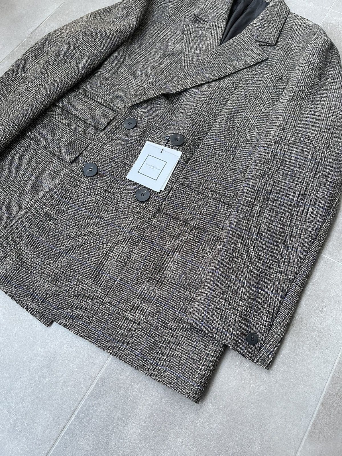 Wooyoungmi !DS! AW23 Wooyoungmi Brown Double Breasted Coat Jacket Size US L / EU 52-54 / 3 - 6 Thumbnail